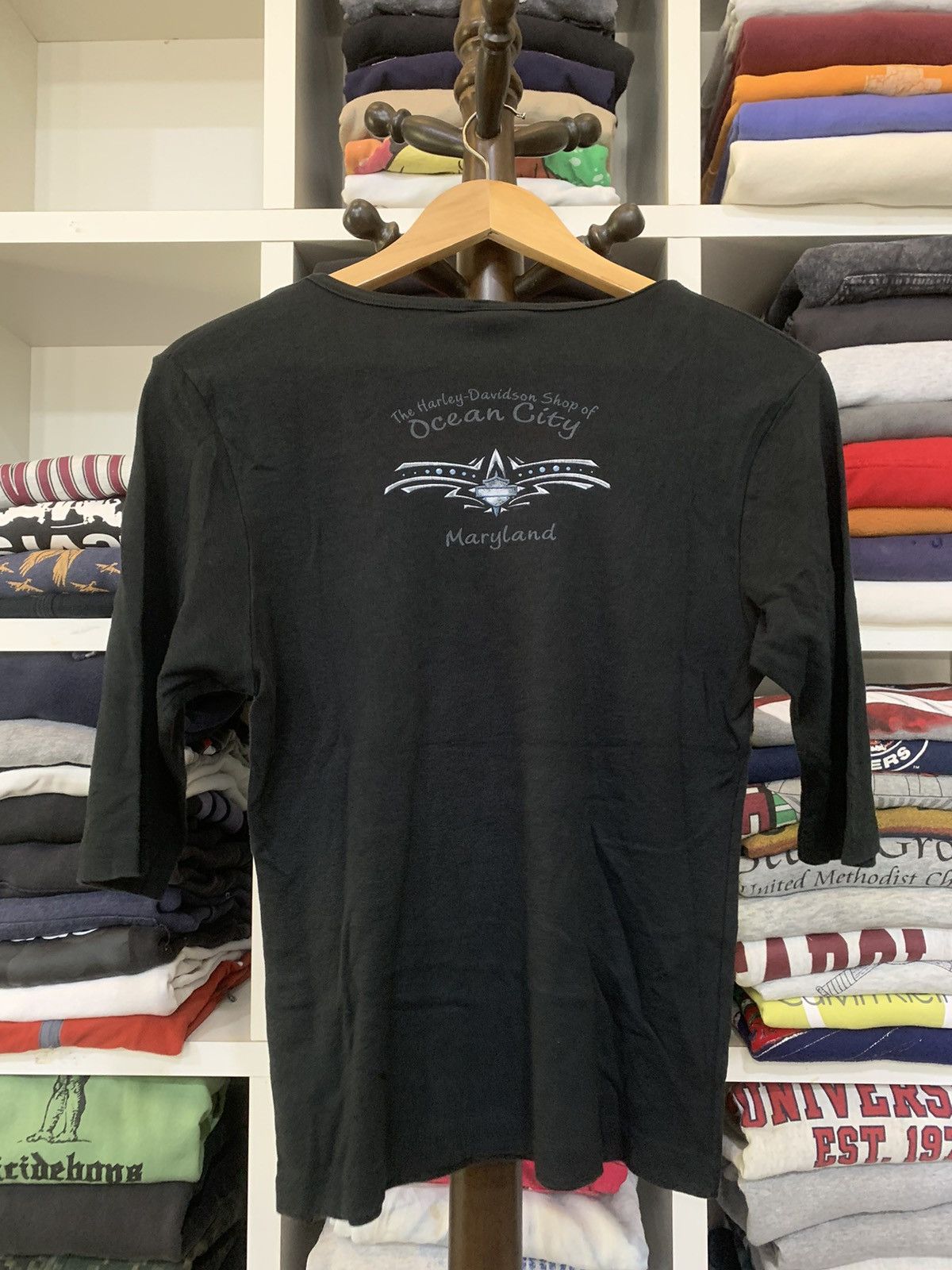 Harley Davidson × Vintage Vintage Harley Davidson Motor Cycles Size M / US 6-8 / IT 42-44 - 6 Thumbnail