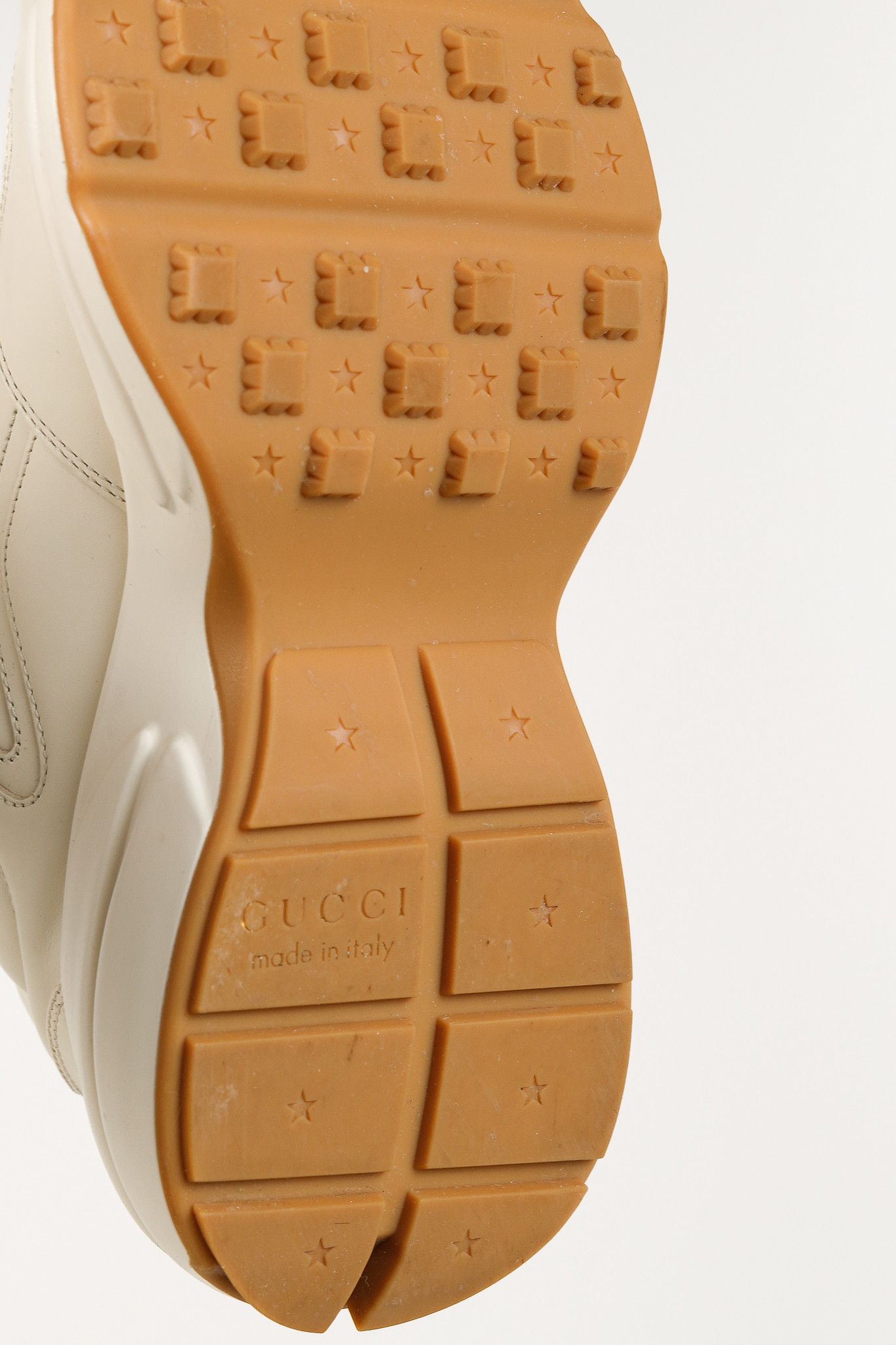Disney × Gucci Gucci x Disney Rhyton Ivoire 'Mickey Mouse' Leather Sneakers Size US 6.5 / IT 36.5 - 5 Thumbnail