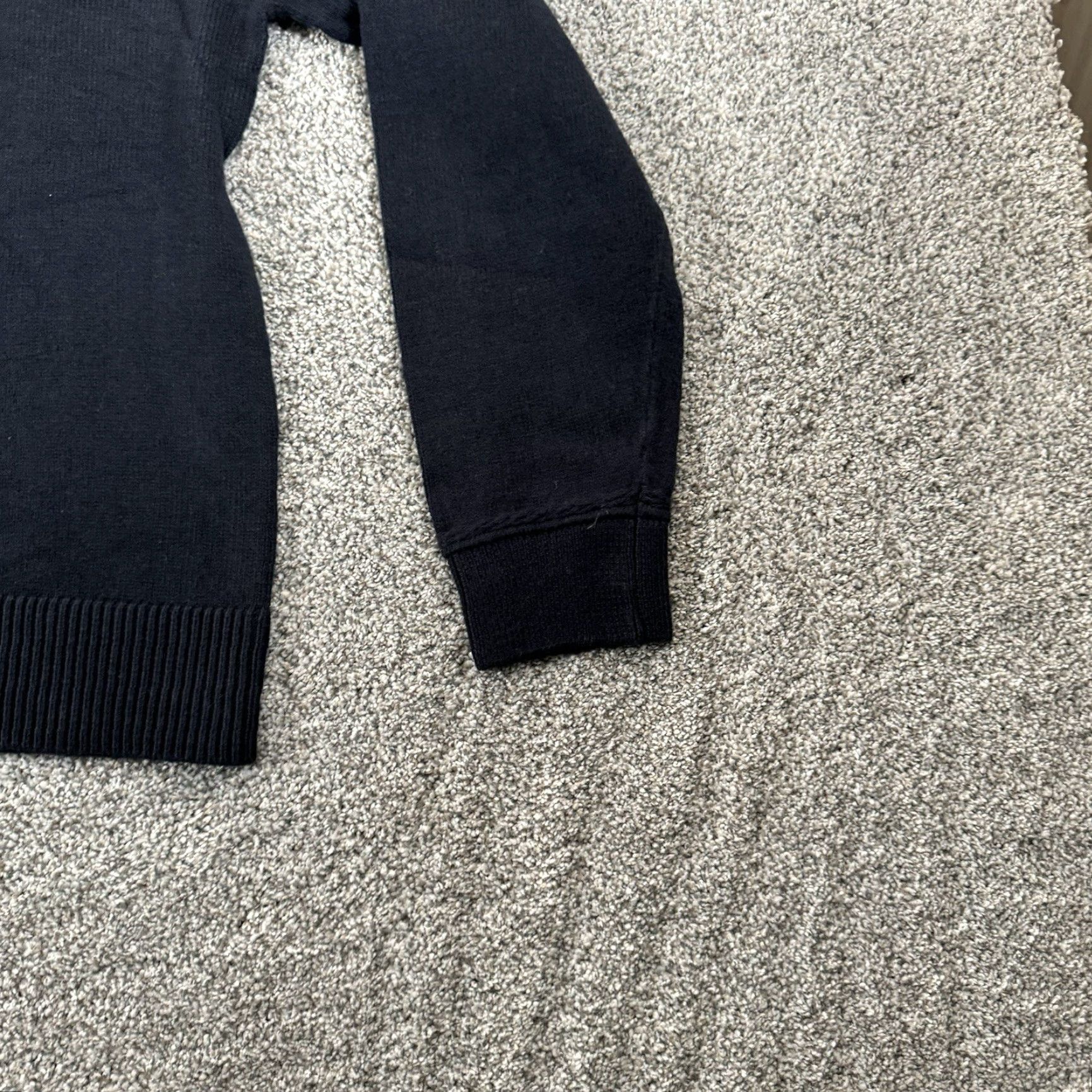 Tommy Hilfiger Tommy Hilfiger Sweater Womens XL Relaxed Mockneck Academia Preppy Navy Blue Knit Pullover Size XL / US 12-14 / IT 48-50 - 2 Thumbnail