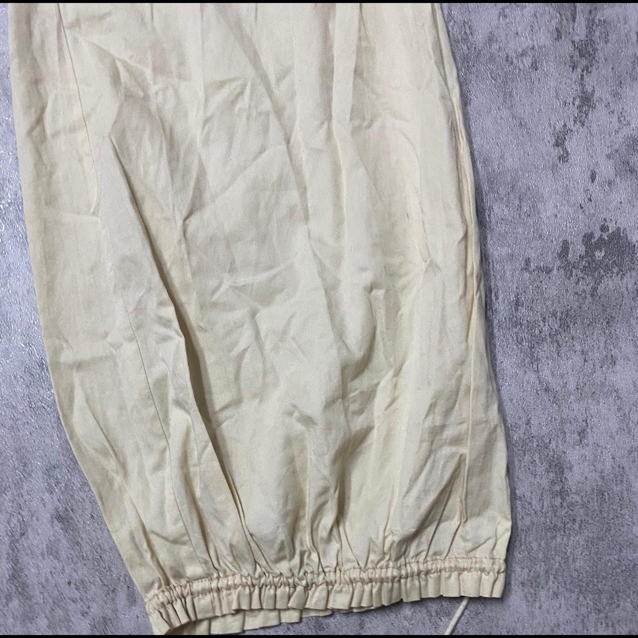 Other ONE SIZE Mimte cream drawstring trousers #beige Size 34" / US 12 / IT 48 - 3 Thumbnail