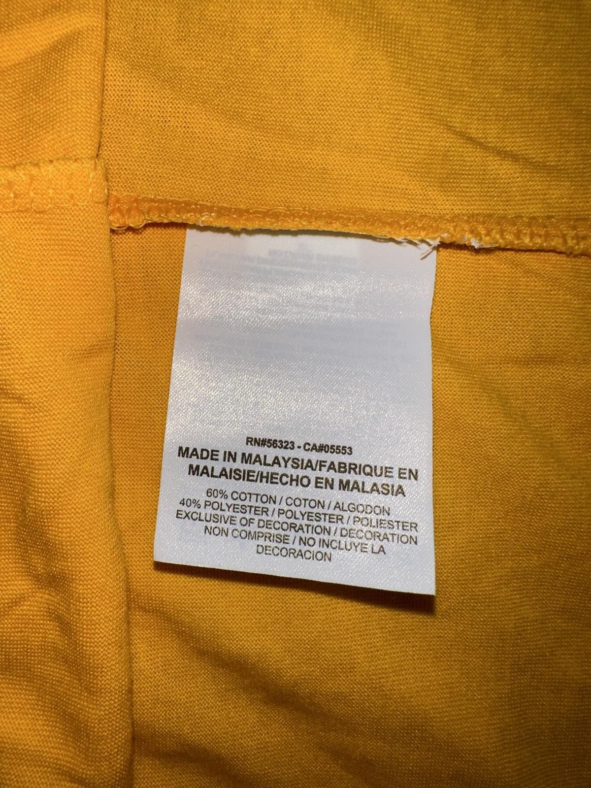 Nike Nike Dri-Fit Ninja Skull Graphic Yellow Shirt 2016 Size US XL / EU 56 / 4 - 6 Thumbnail
