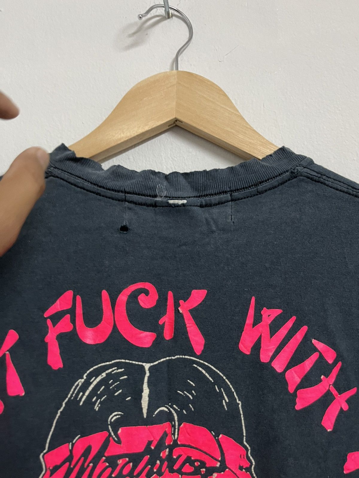Hysteric Glamour 💥Crazyyy Early Days Mad Toyz DONT FUCK Tokyo Trashed Tee Size US S / EU 44-46 / 1 - 14 Thumbnail