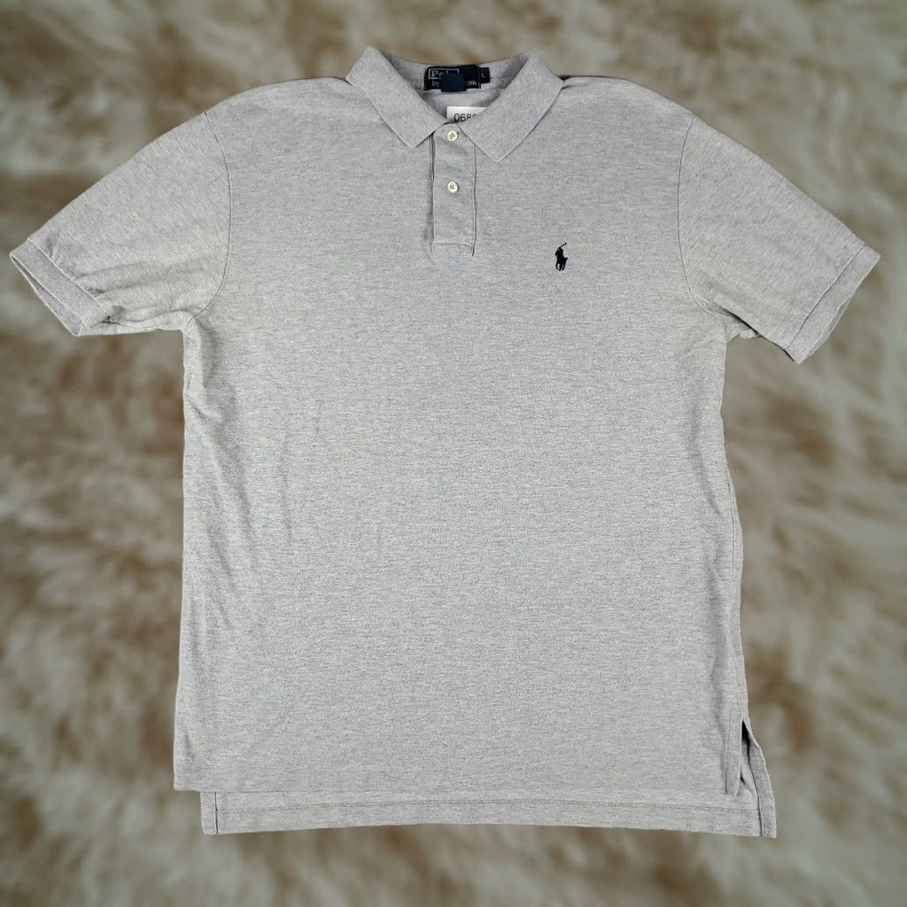 Ralph Lauren Ralph Lauren Polo Shirt Mens Large Gray Pony Casual Short Sleeve Polo Shirt Mens Large Gray Pony Casual Short Sleeve Size US L / EU 52-54 / 3 - 1 Thumbnail