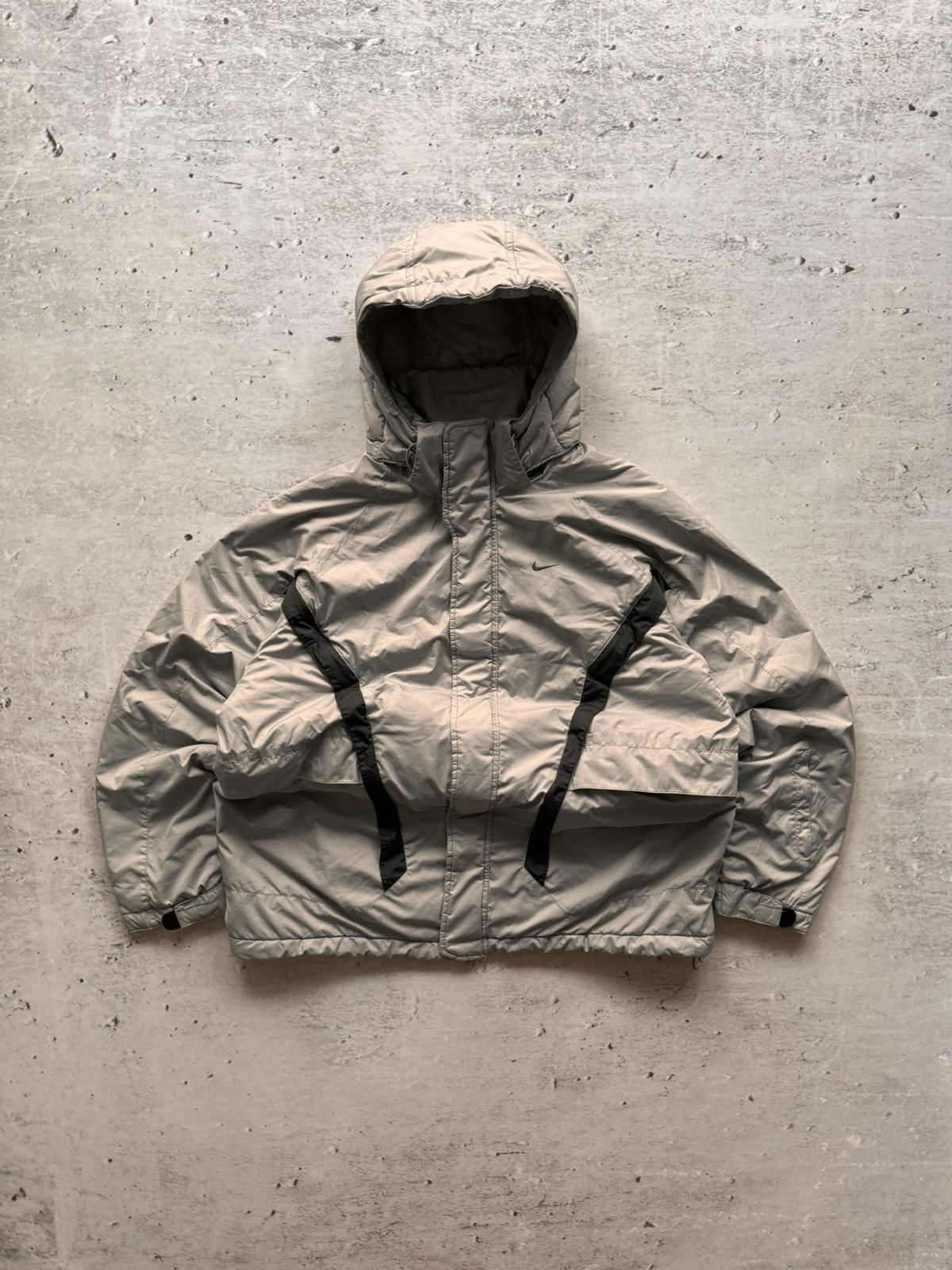 Nike × Nike ACG NIKE PUFFER DOWN BASIC LOGO OVERSIZE NYLON JACKET Size US L / EU 52-54 / 3 - 1 Thumbnail