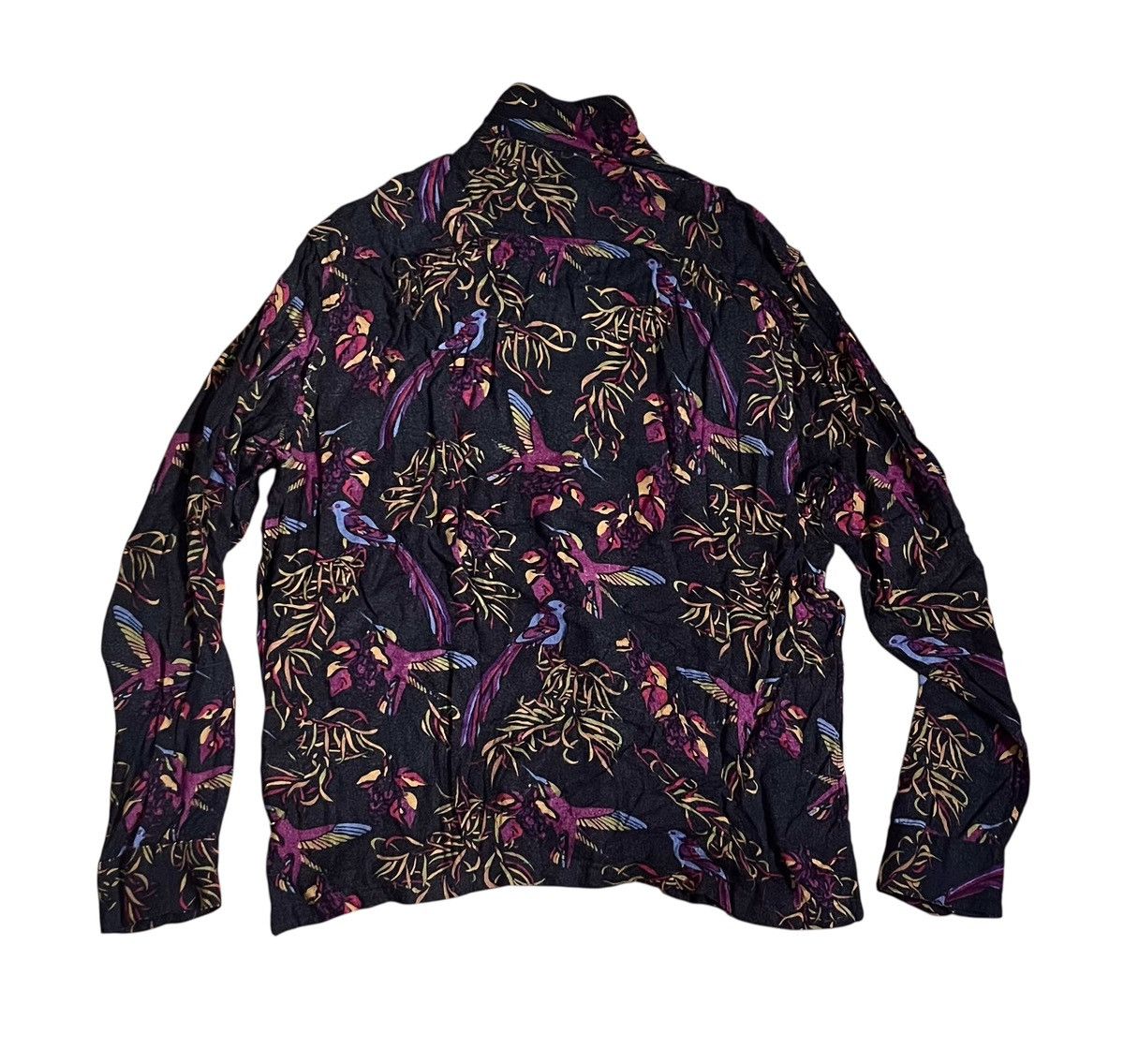 Supreme Supreme AW16 birds of paradise flowy rayon button up shirt Size US M / EU 48-50 / 2 - 8 Thumbnail