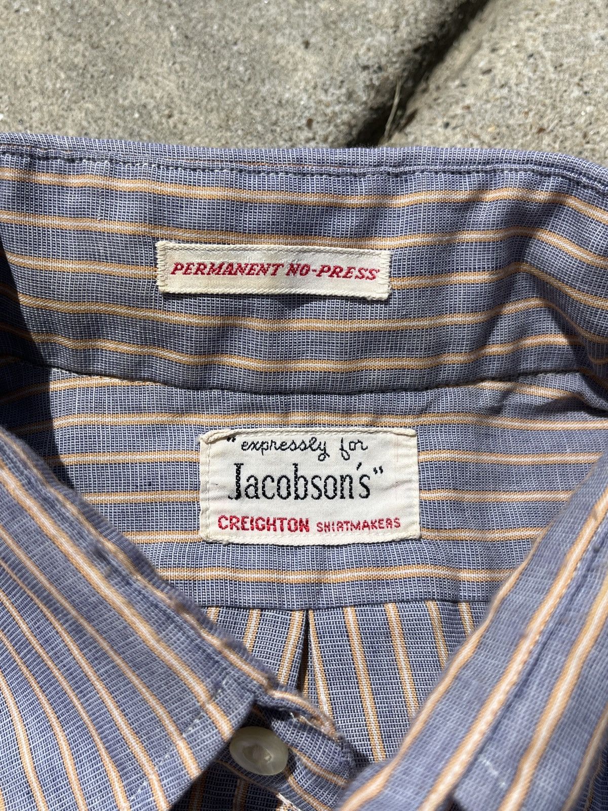 Vintage Vintage 1950s Creighton Button Up Shirt (unisex) Size US S / EU 44-46 / 1 - 18 Thumbnail