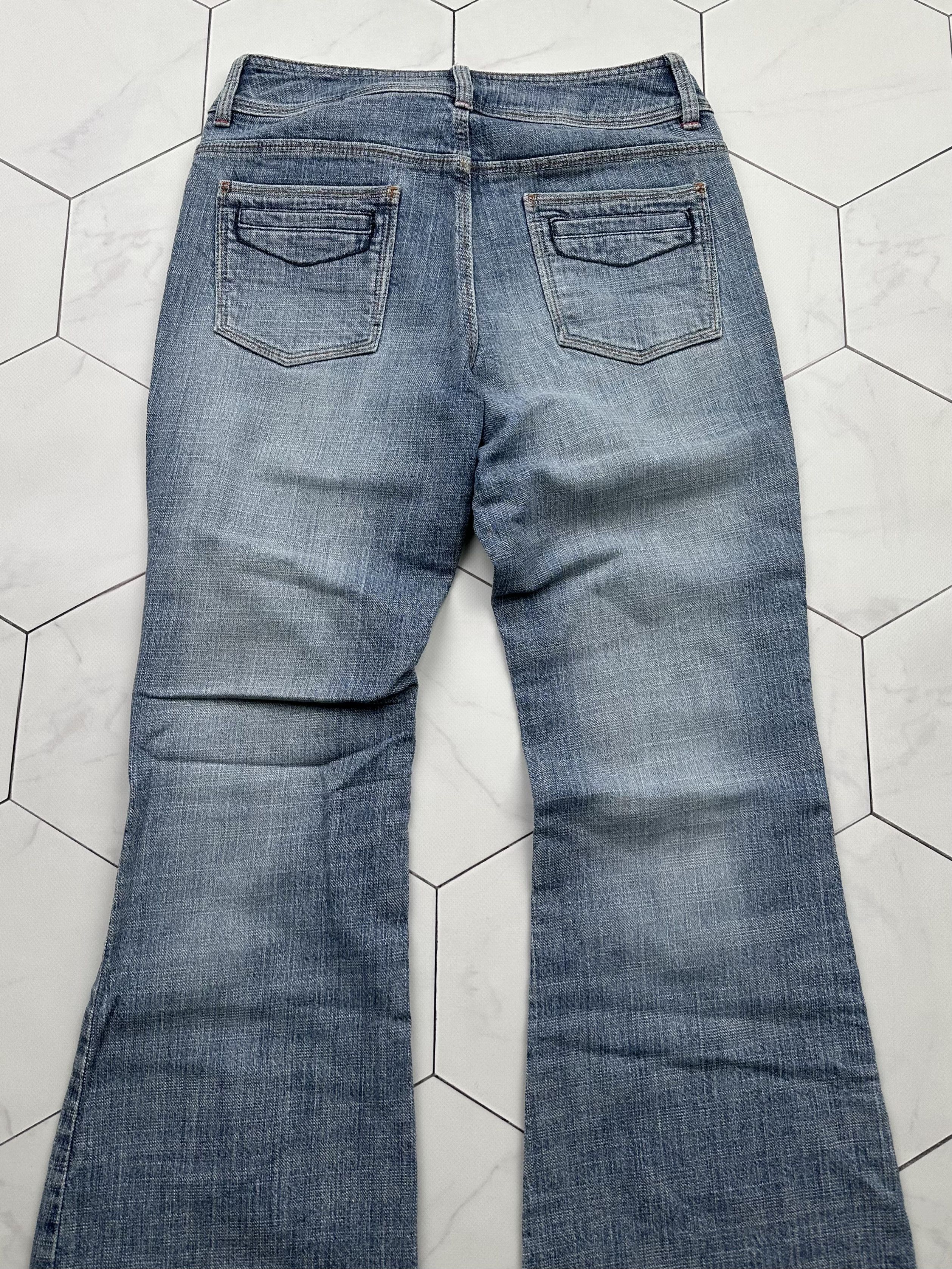 Japanese Brand Vintage Flare Jeans (B513)E2 Size 27" / US 4 / IT 40 - 5 Thumbnail