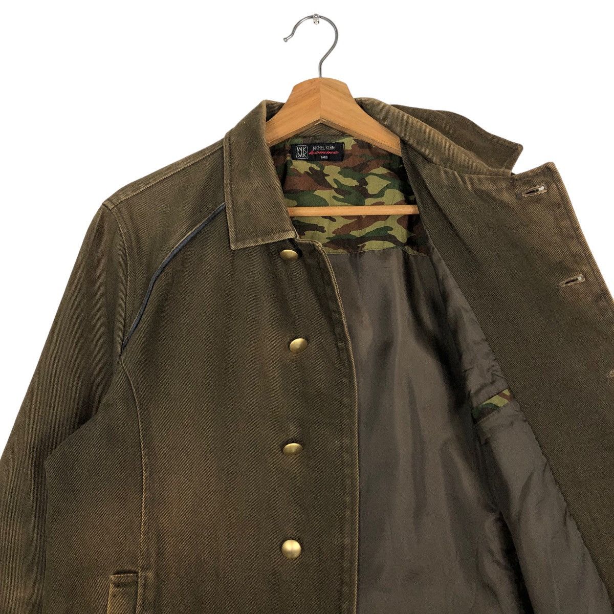 Japanese Brand Vtg Chore Work Jacket Michel Klein Homme Paris Issey Miyake Size US M / EU 48-50 / 2 - 12 Thumbnail