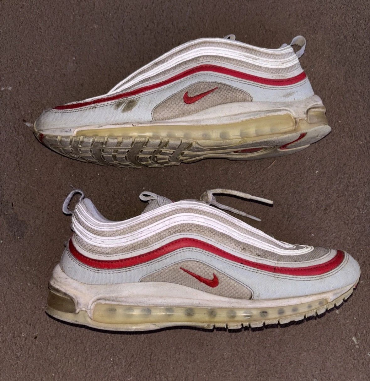 Nike Air max 97 university red Size US 11 / EU 44 - 1 Thumbnail