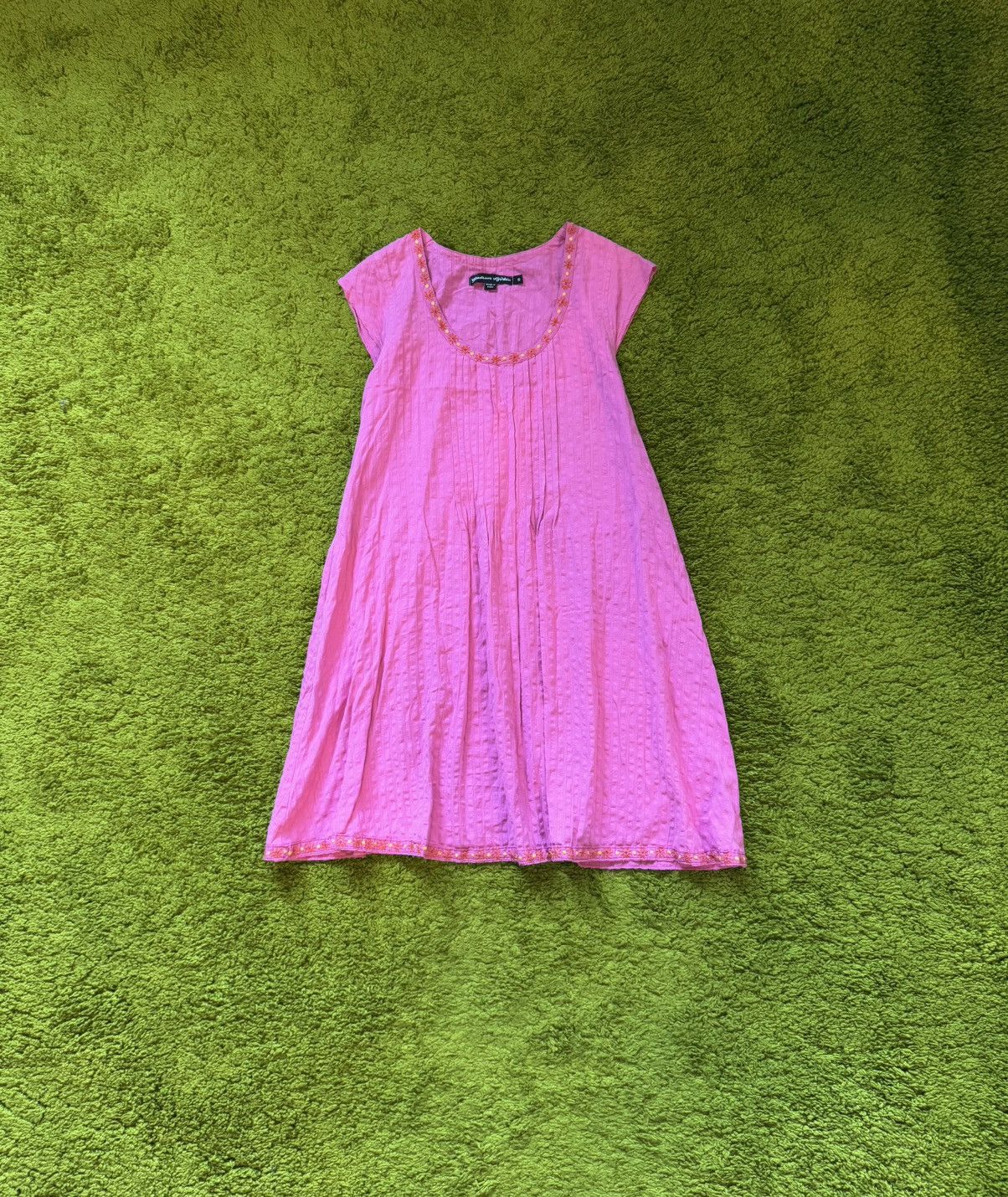 Designer Gudrun Sjoden avant Garde pink mini dress Size S / US 4 / IT 40 - 1 Thumbnail