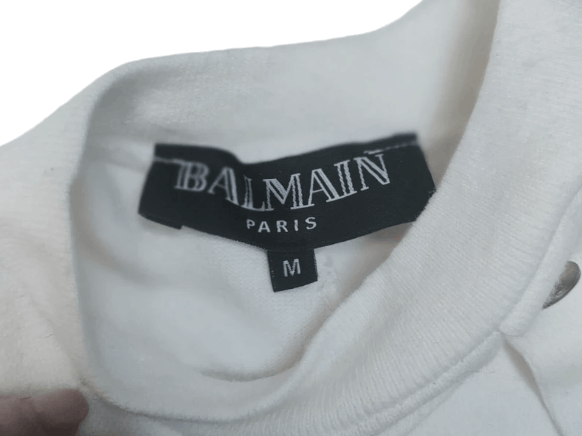Balmain Balmain Ruffled Lace Sleeve Knit Dress, c. 2010s Size M / US 6-8 / IT 42-44 - 6 Thumbnail