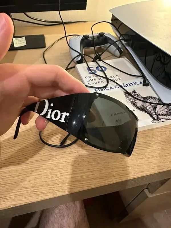Dior DIOR Sunglasses OVERSHINE 1 Mask Ski Wrap Shield Vintage Size ONE SIZE - 2 Thumbnail