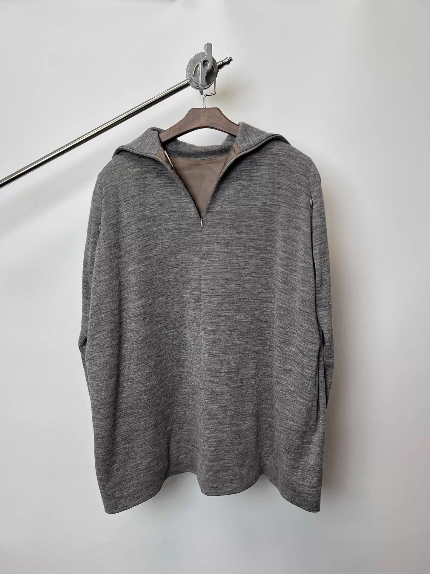 Maison Margiela Maison Margiela half-zip knit jacket sleeve zippers M Size US M / EU 48-50 / 2 - 1 Thumbnail