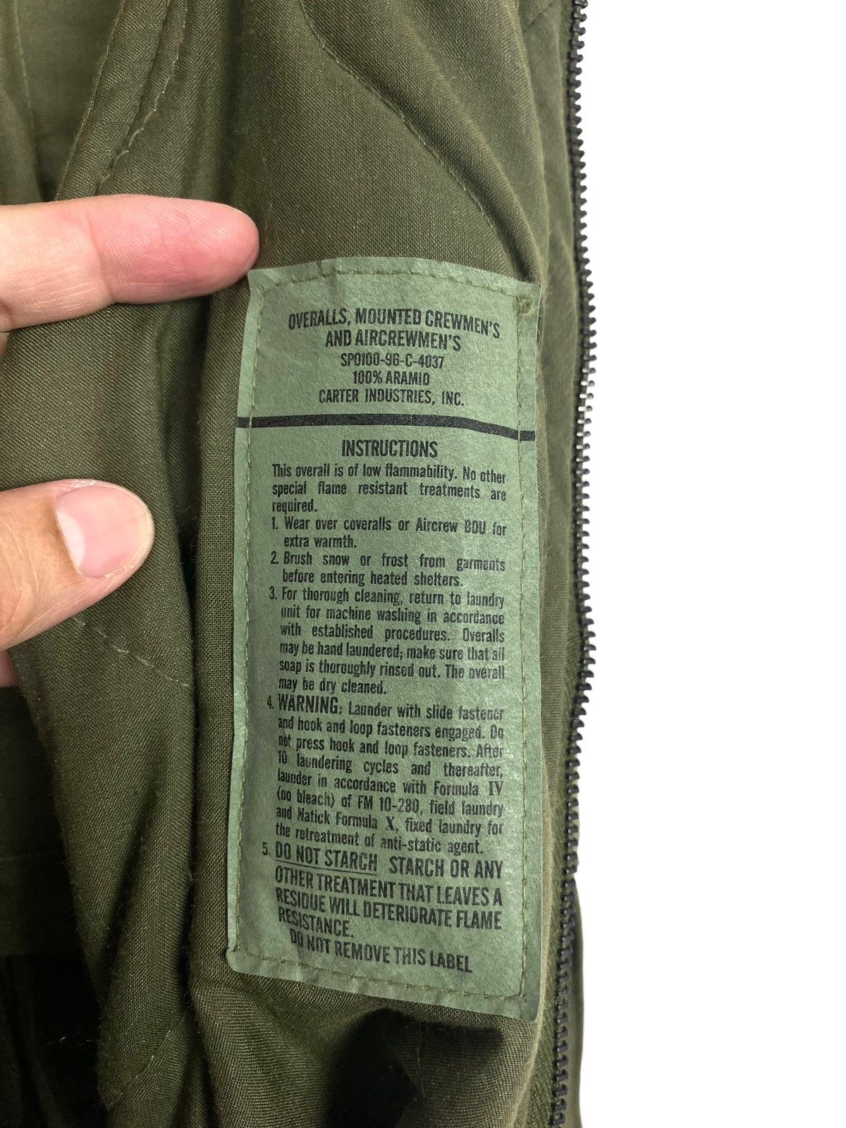 Vintage Rare‼️ Vtg Overall Mounted Crew Men’s and Aircrew Men Usa Size US 31 - 9 Thumbnail