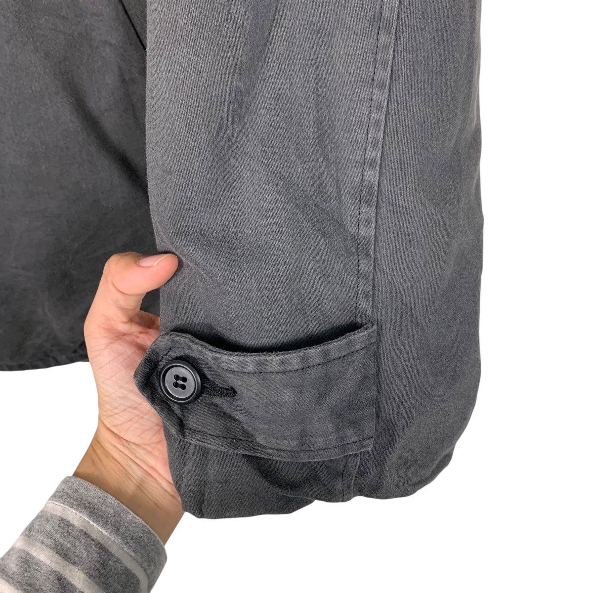 Japanese Brand SUPER LOVERS Double Breasted Coat #1642-C73 Size US M / EU 48-50 / 2 - 13 Thumbnail