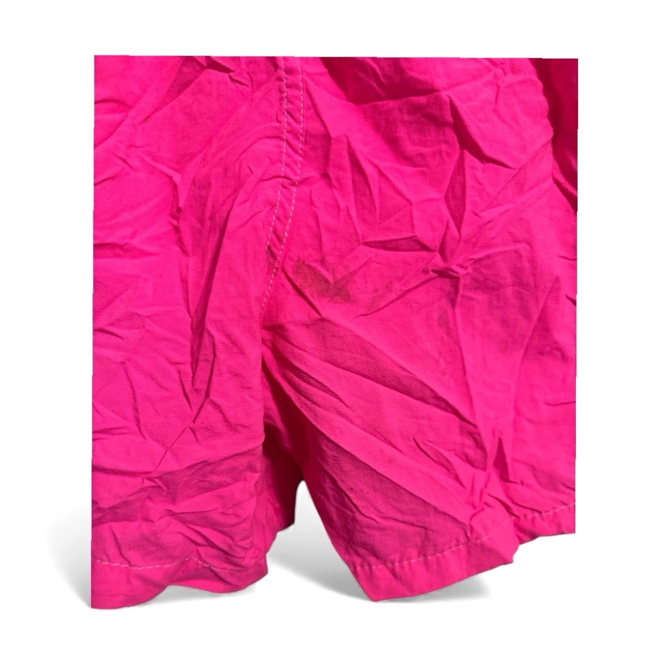 Vintage VINTAGE Cobblestones Athletic Shorts Mens L Pink 90s USA Made NWT Deadstock Nylon Athletic Drawstring Waist Pocketed Size US 33 - 6 Thumbnail