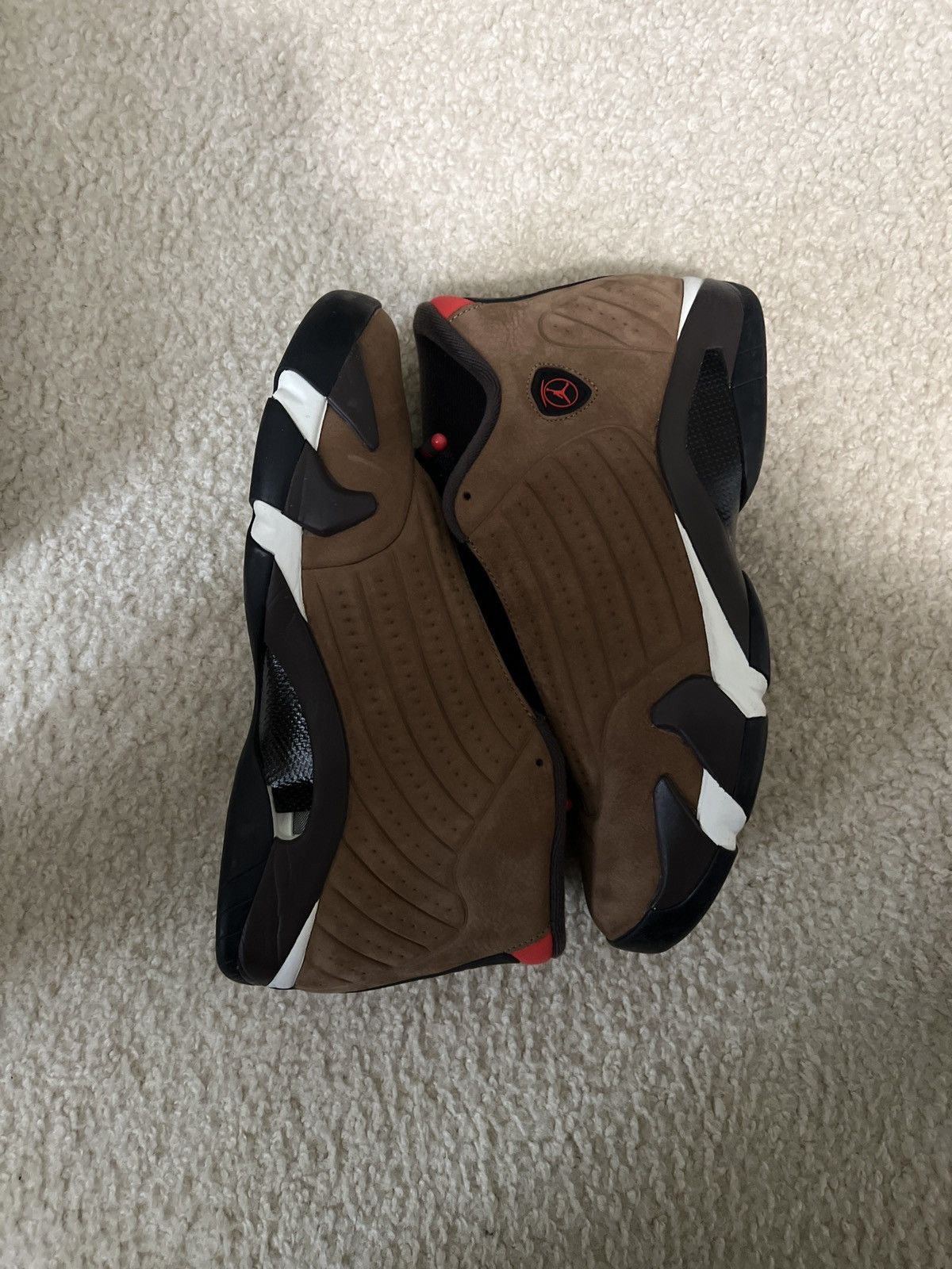 image of Jordan Brand 14 Winterized Shoes in Brown, Men's (Size 12)