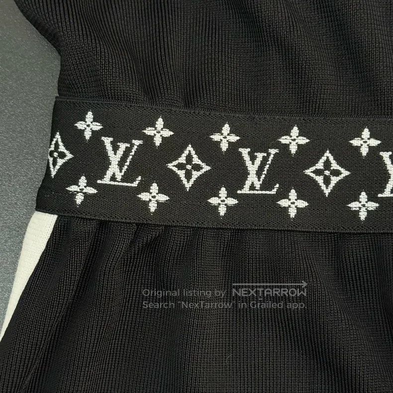 Louis Vuitton Louis Vuitton Black badge logo floral waist dress Size S / US 4 / IT 40 - 8 Thumbnail