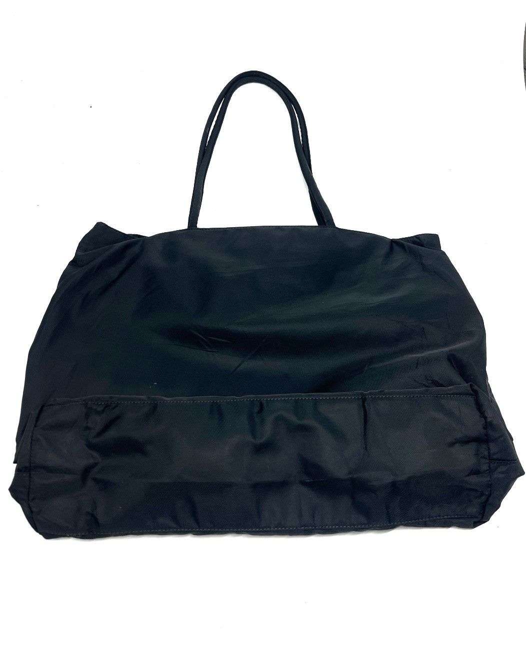 Prada Authentic PRADA Tessuto Nylon Tote Bag Size ONE SIZE - 3 Thumbnail