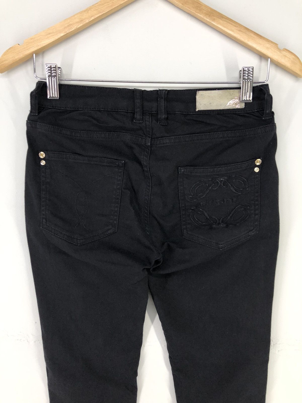 Patrizia Pepe Patrizia Pepe Distressed Black Skinny Jeans Size 26" / US 2 / IT 38 - 14 Thumbnail