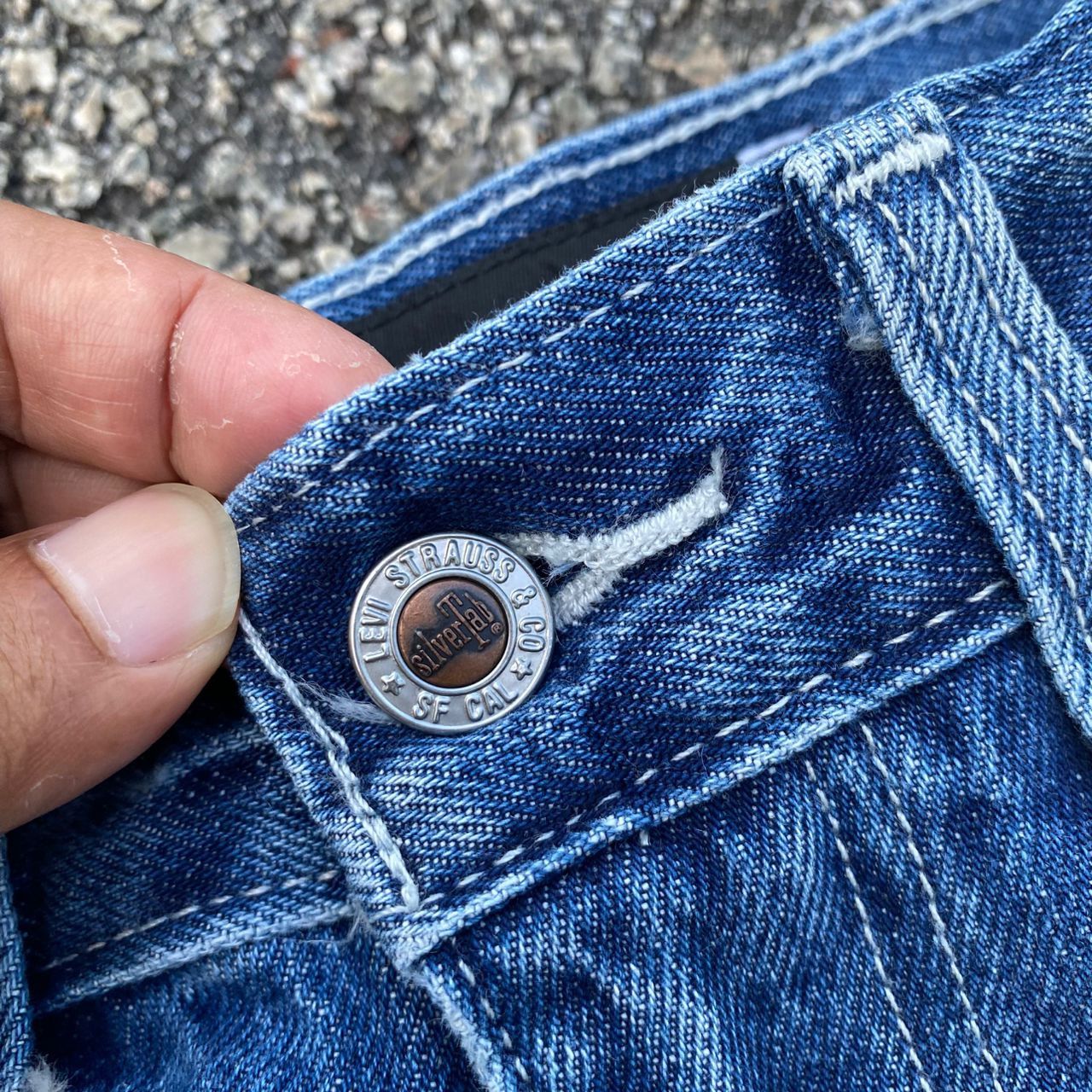 Kapital Vintage 90s Levis Silvertab Loose Denim Jeans Size US 30 / EU 46 - 12 Thumbnail