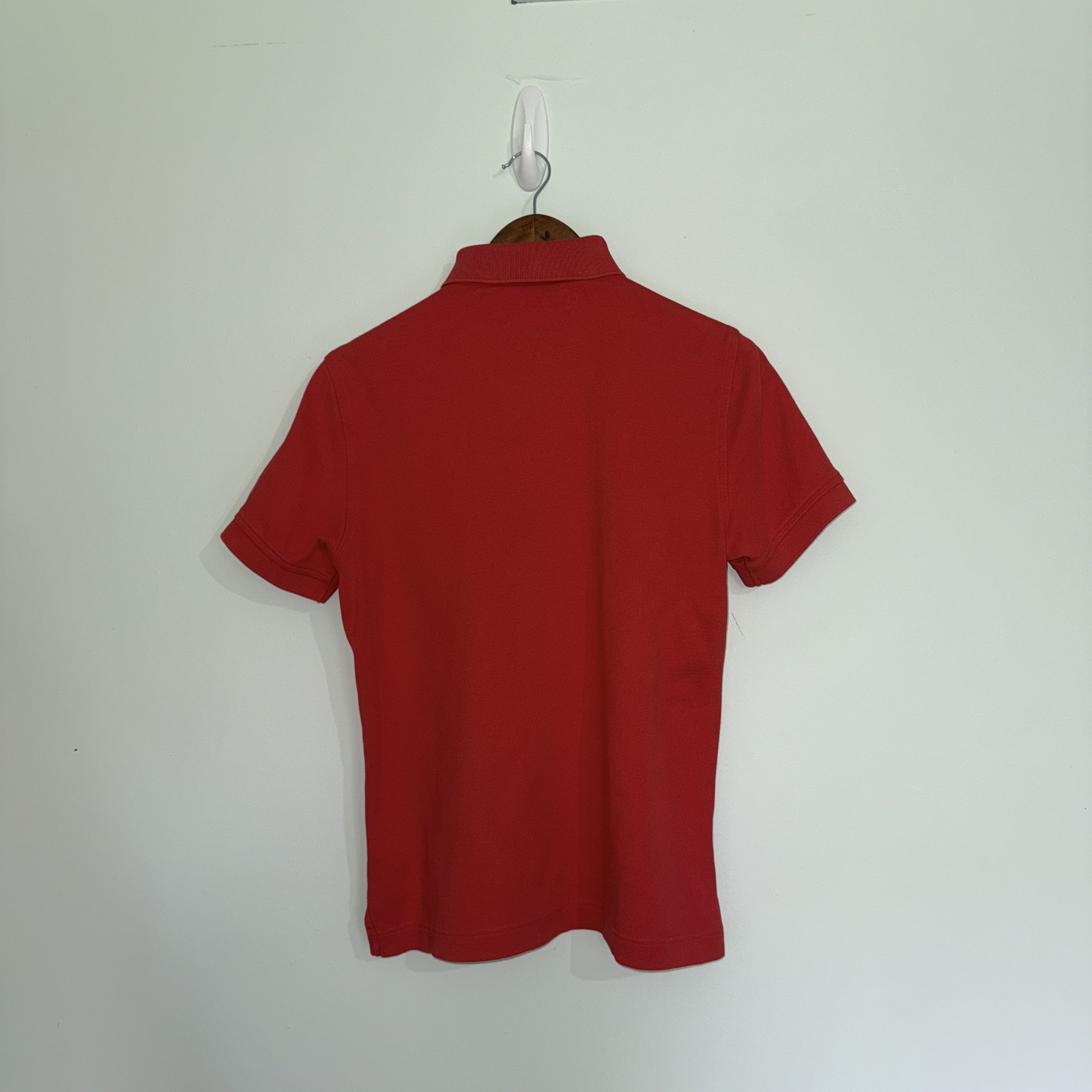Tommy Hilfiger Tommy Hilfiger Red Custom Fit Polo Shirt (Size M) Size US S / EU 44-46 / 1 - 2 Thumbnail