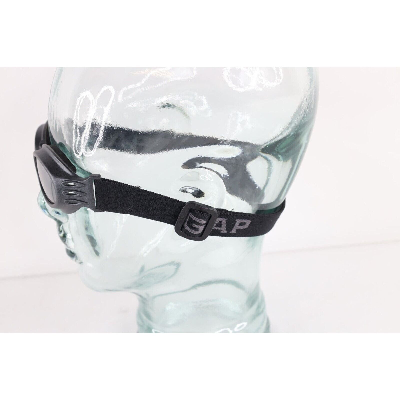Gap Vintage 90s Gap Steampunk Motorcycle Riding Goggles Size ONE SIZE - 2 Thumbnail