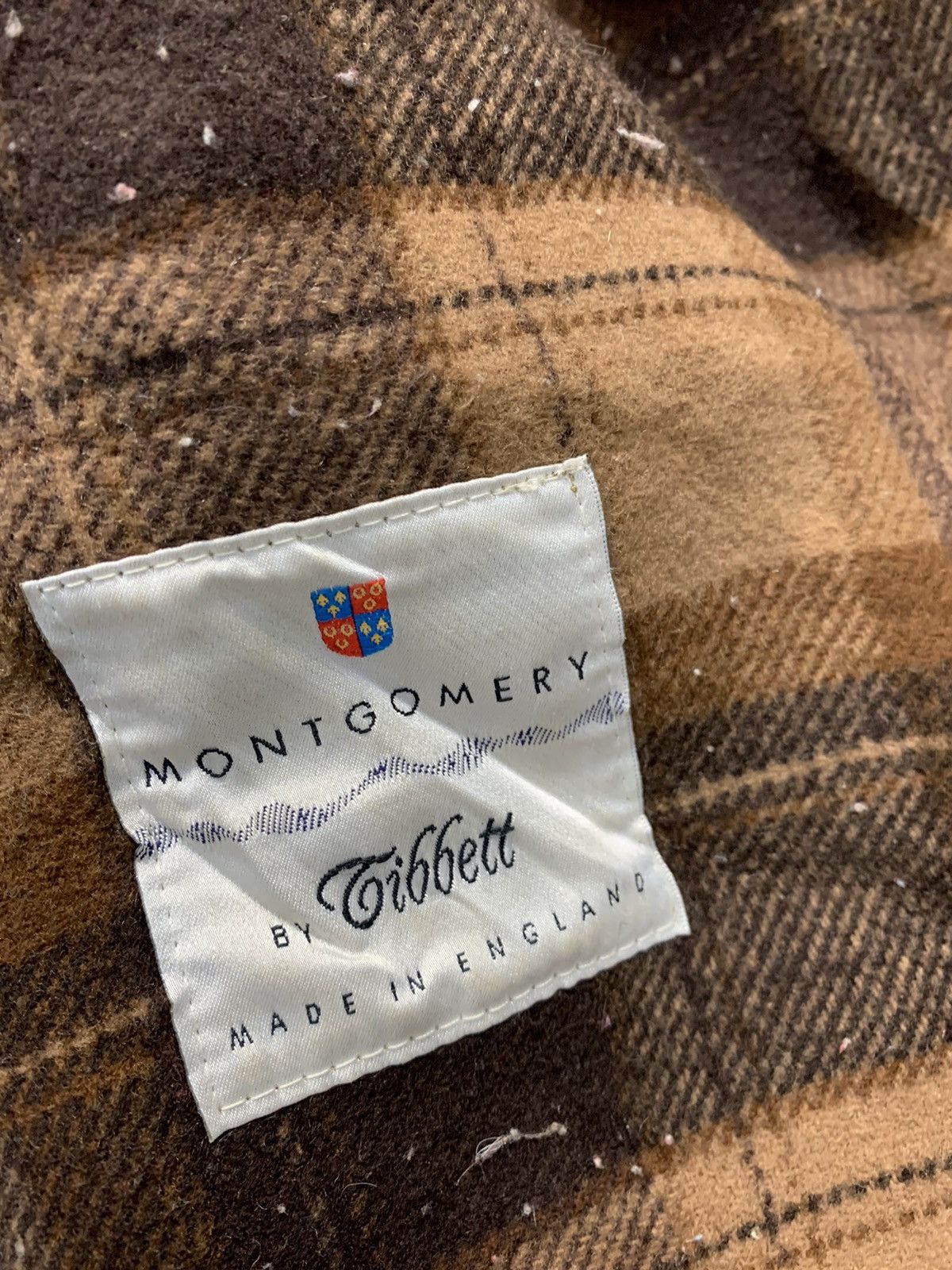 Original Montgomery 90s Montgomery By Tibbet Duffel Jacket Coat Checked Inner Size US S / EU 44-46 / 1 - 8 Thumbnail