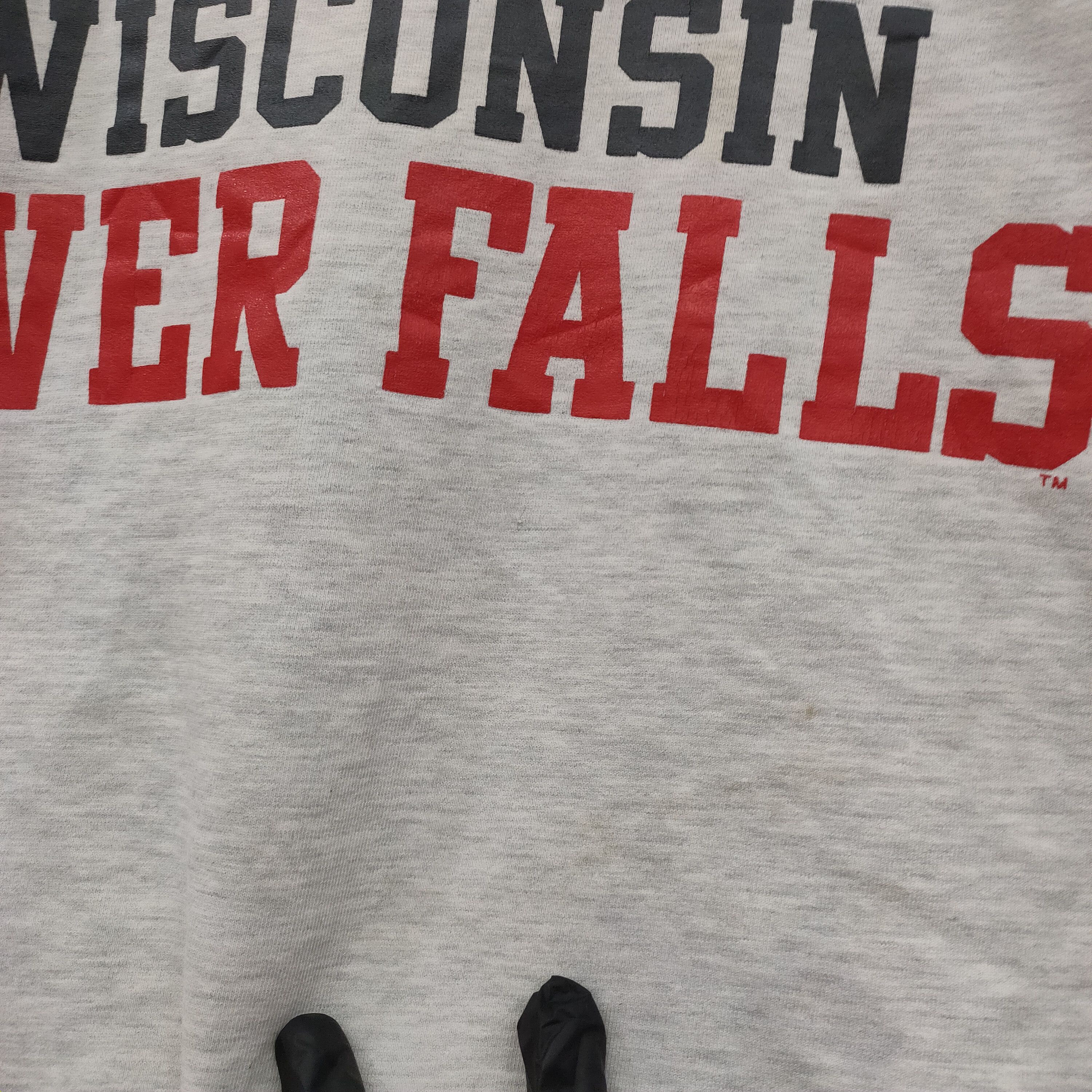 Russell Athletic × Vintage 90s Wisconsin Badgers , University of Wisconsin River Falls Size US XL / EU 56 / 4 - 6 Thumbnail