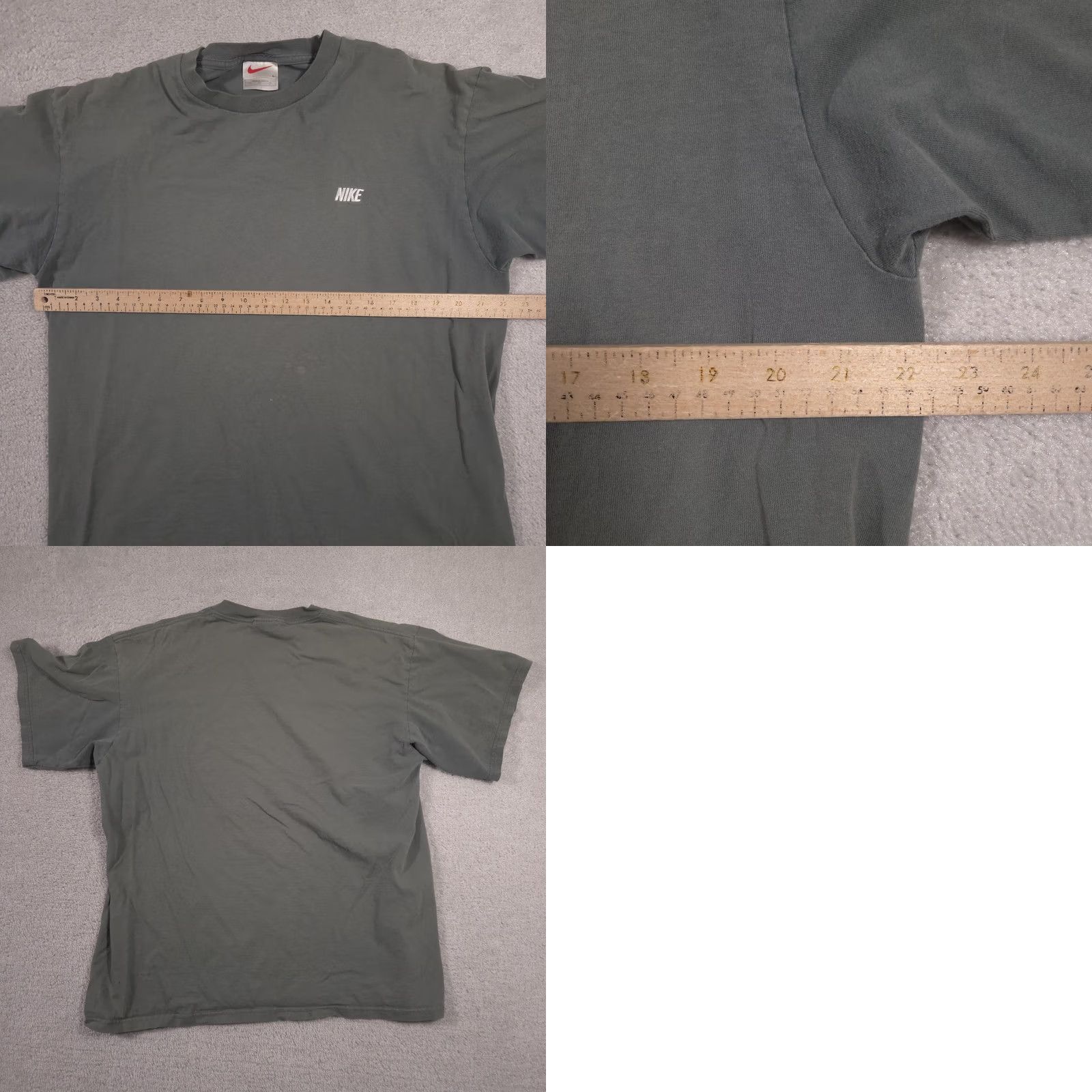 Nike Nike Shirt Mens Large Green Embroidered Logo Crewneck Casual T-Shirt Tee Size US L / EU 52-54 / 3 - 9 Thumbnail