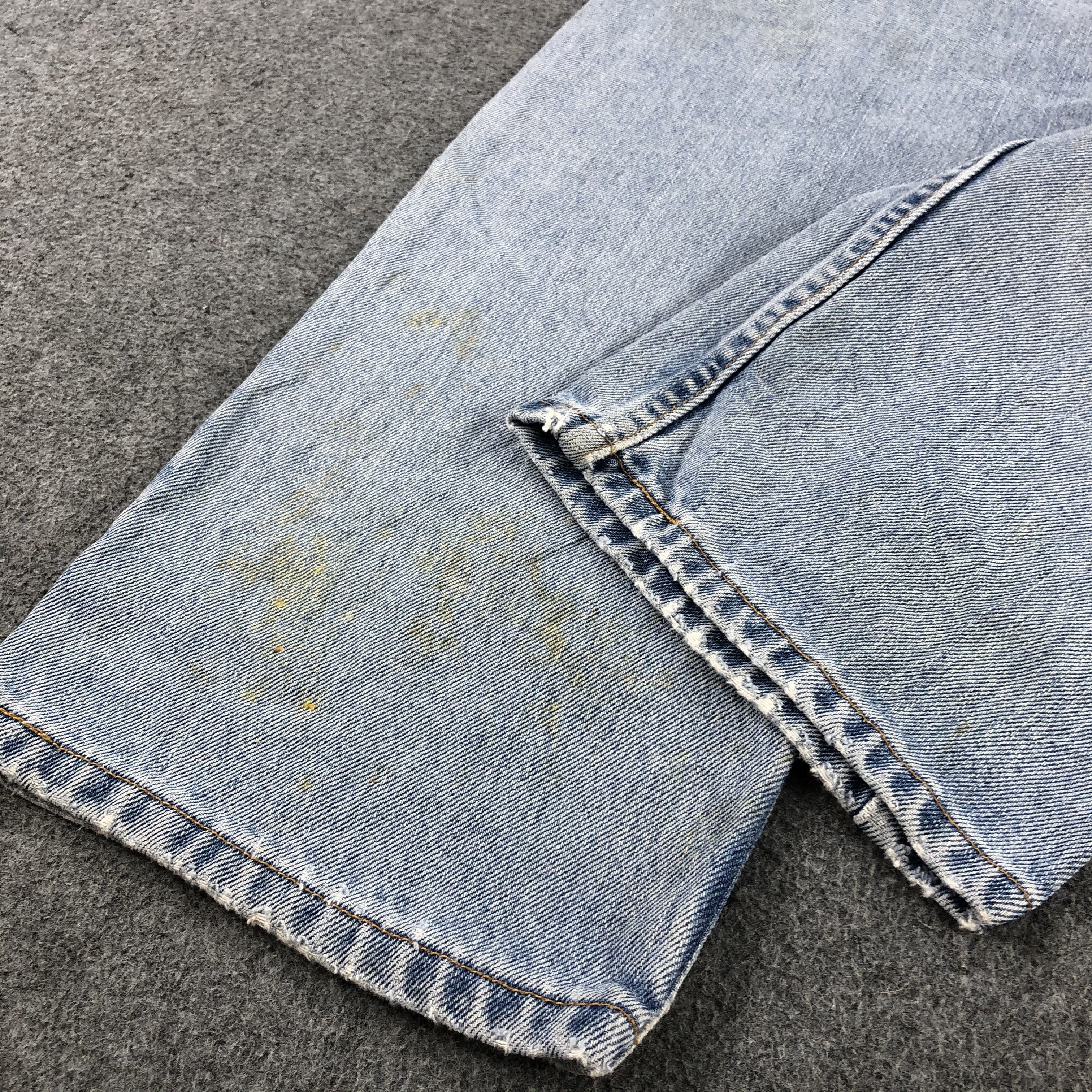 Levi's Vintage Blue Wash Levis 501 Jeans-J2324 Size US 35 - 5 Thumbnail