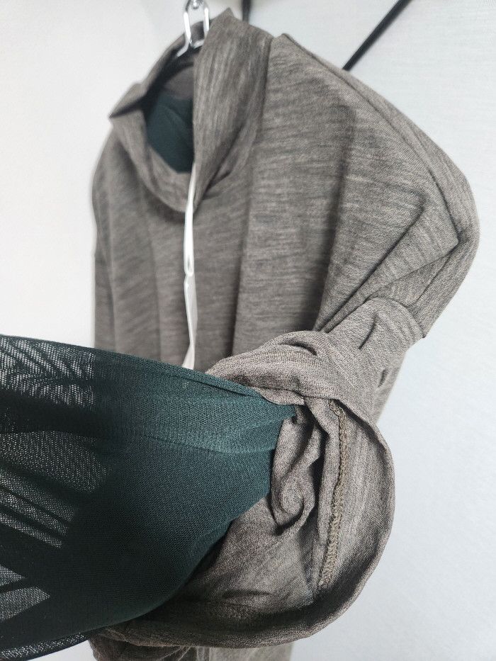 Kolor KOLOR turtle-neck contrast-trim top Size US XXL / EU 58 / 5 - 5 Thumbnail