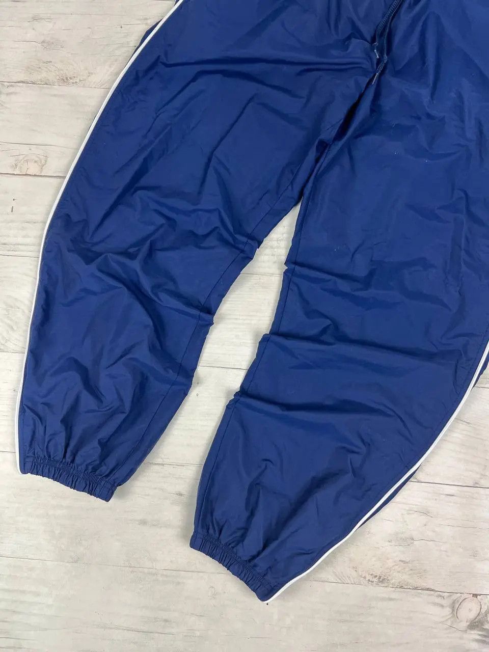 Nike Vintage Nike Track Pants Nylon 00s Swoosh Striped Y2K Baggy Size US 36 / EU 52 - 3 Thumbnail