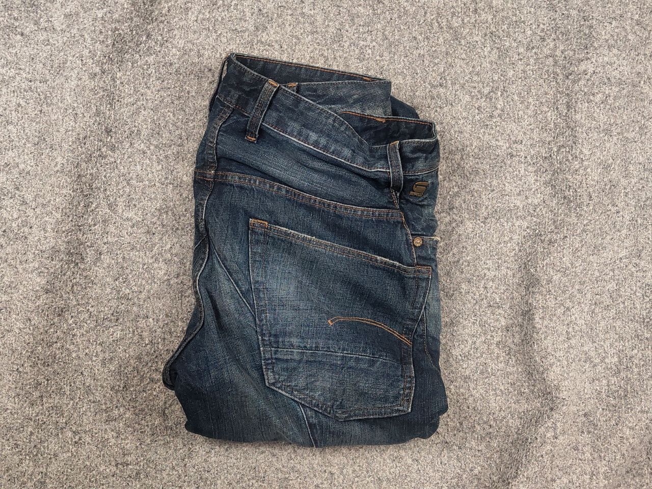 G-Star G Star Raw lanc 3d tapered Faded Denim Jeans Vintage LGB Size US 34 / EU 50 - 1 Thumbnail