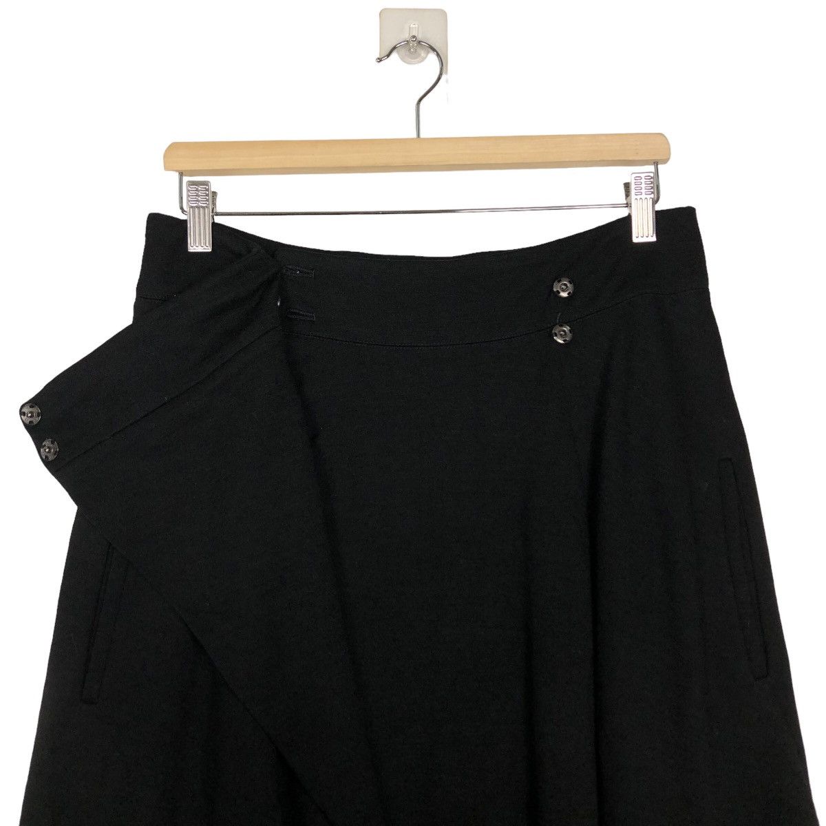 Yohji Yamamoto 🔥90s LONG SKIRT AVANTGARDE MASAHIRO MIYAZAKI YOHJI YAMAMOTO Size 32" / US 10 / IT 46 - 8 Thumbnail