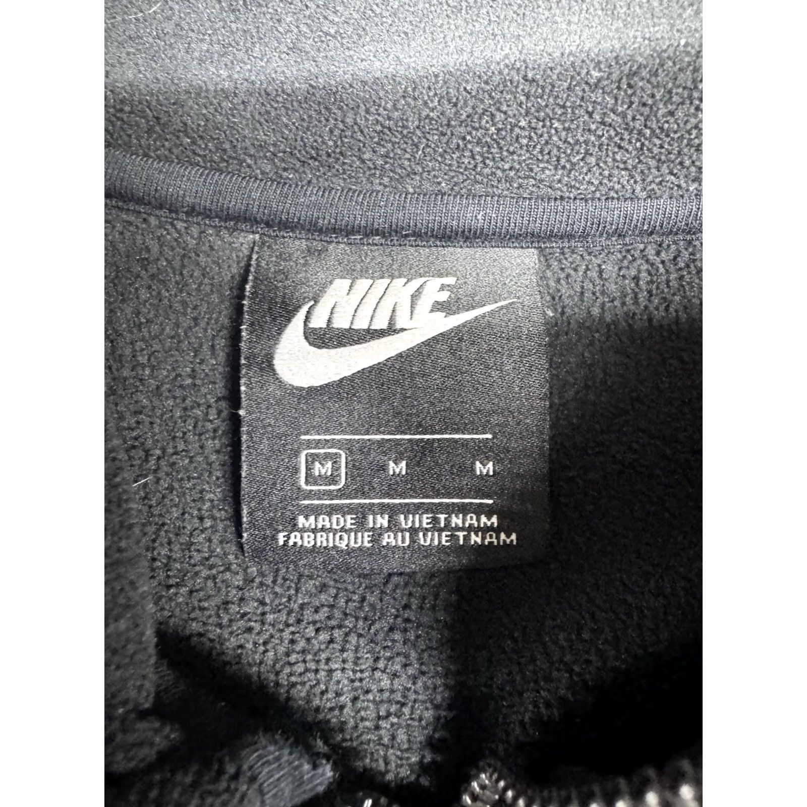 Nike Nike 1/2 Zip Anorak Fleece Jacket Pullover Men M Black Size US M / EU 48-50 / 2 - 2 Thumbnail