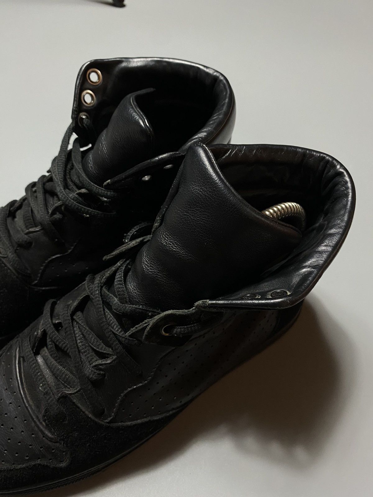 Balenciaga 🔥 BALENCIAGA HIGT LEATHER SHOES Size US 7 / IT 37 - 6 Thumbnail