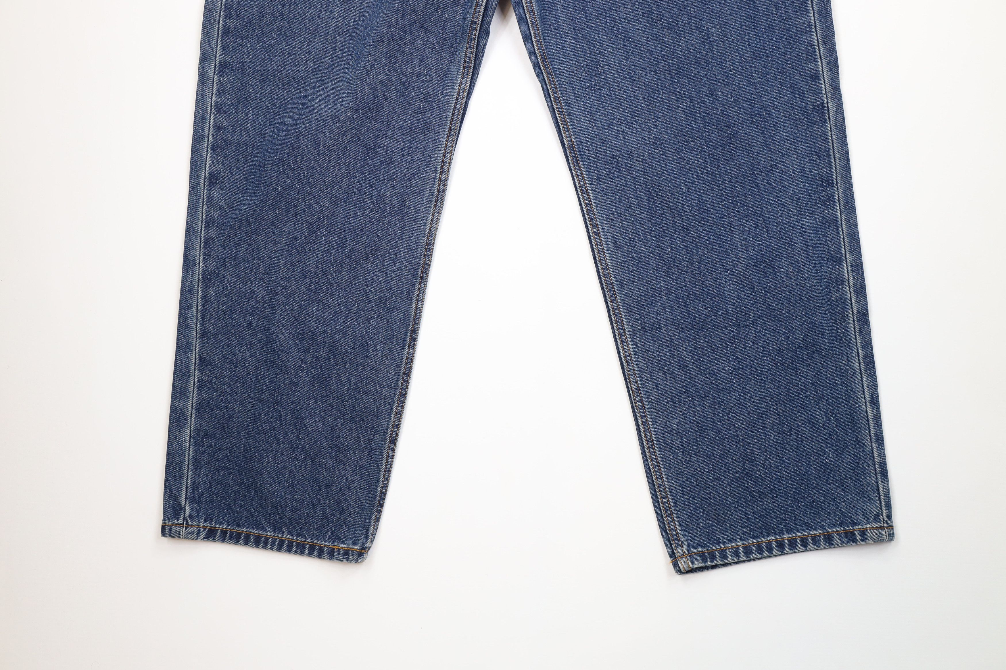 Levi's Vintage Y2K Levis 550 Relaxed Fit Denim Jeans Blue Cotton Size US 42 / EU 58 - 4 Thumbnail