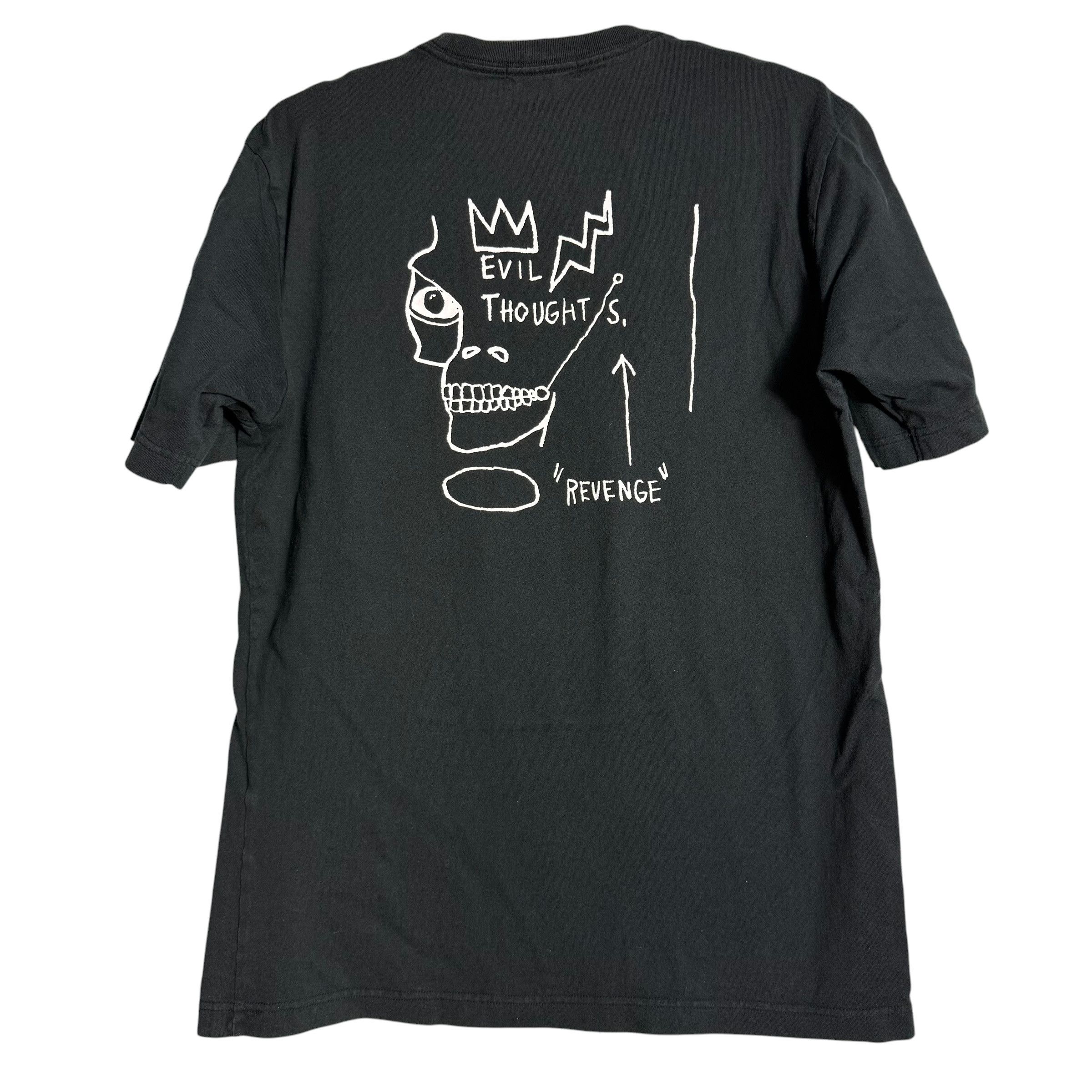 Jean-Michel Basquiat 🔥RARE🔥Vintage Jean-Michel Basquiat Evil Thoughts T-shirt Size US L / EU 52-54 / 3 - 4 Thumbnail
