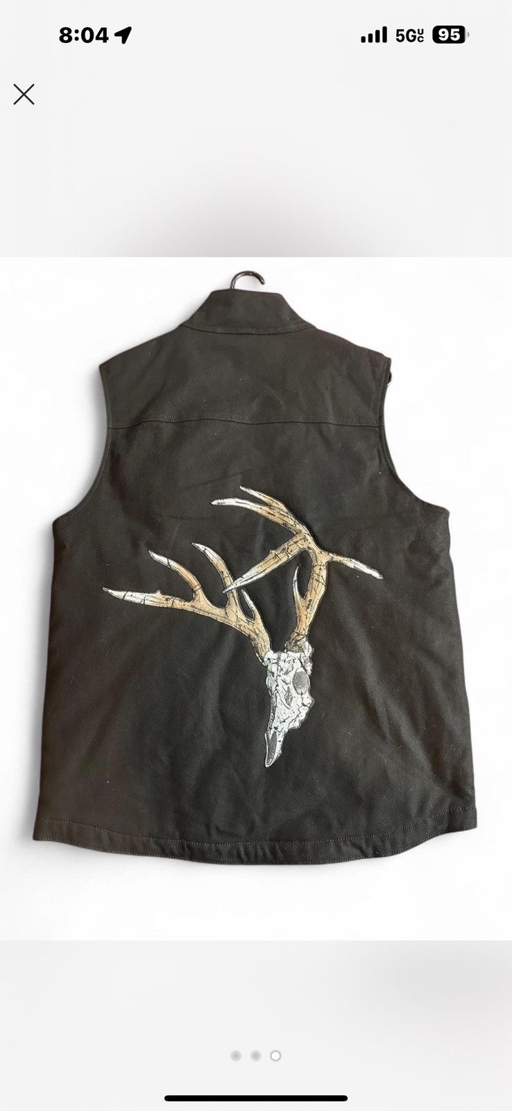 Vintage custom vest Size US XL / EU 56 / 4 - 1 Thumbnail