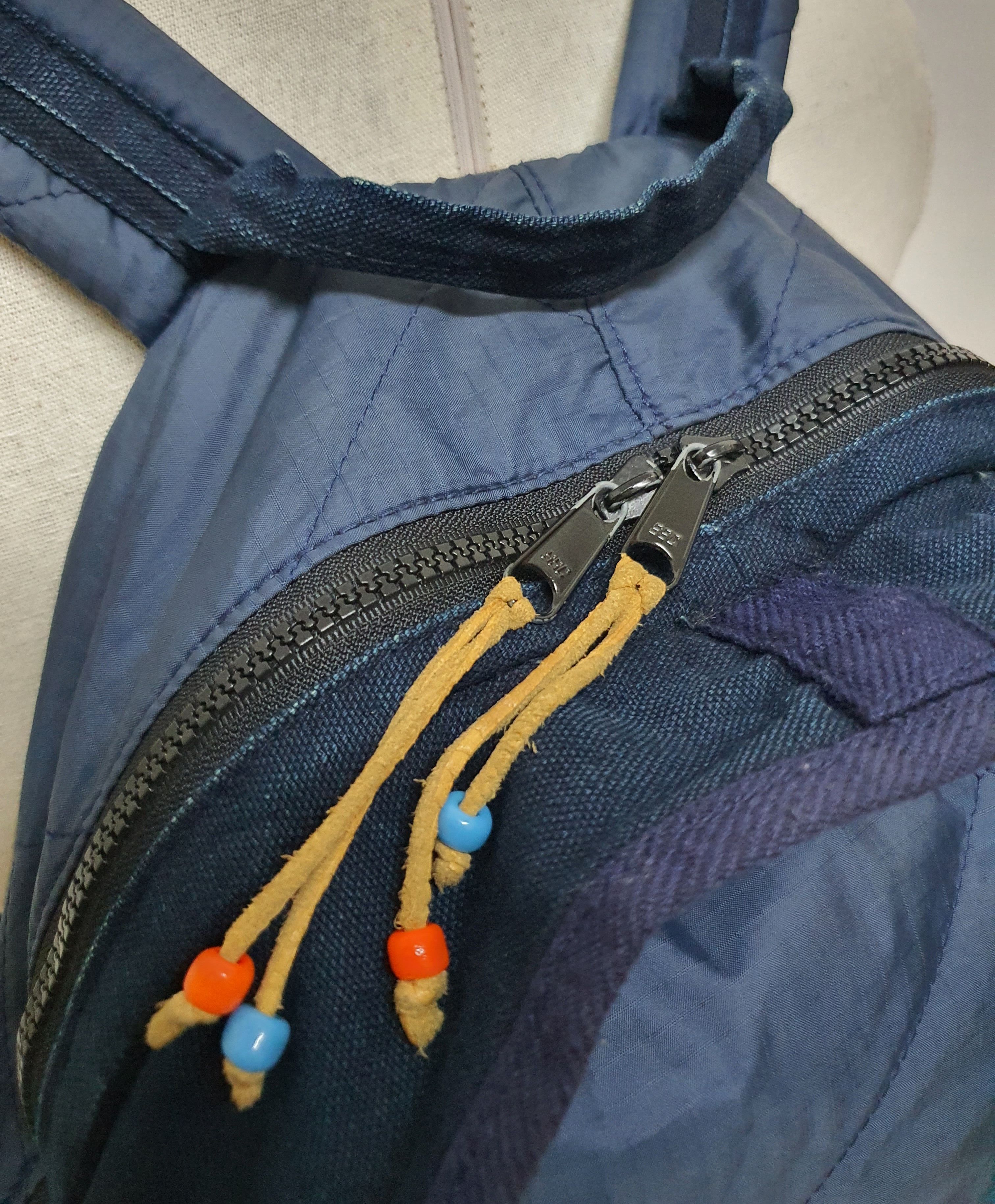 45rpm × Japanese Brand 45rpm Japanese Brand Denim Indigo Dye Backpack. Size ONE SIZE - 9 Thumbnail