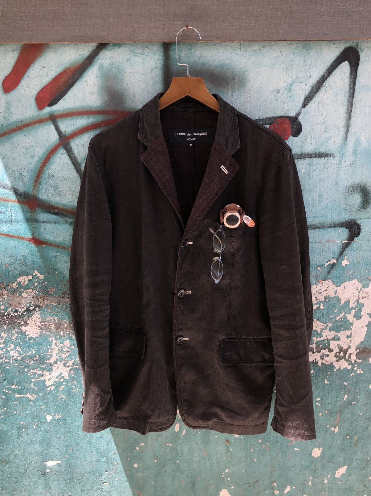 CDG by Comme des Garcons × Comme des Garcons Vtg 2005 Achive COMME DES GARCONS Home Blazer Size US S / EU 44-46 / 1 - 1 Thumbnail