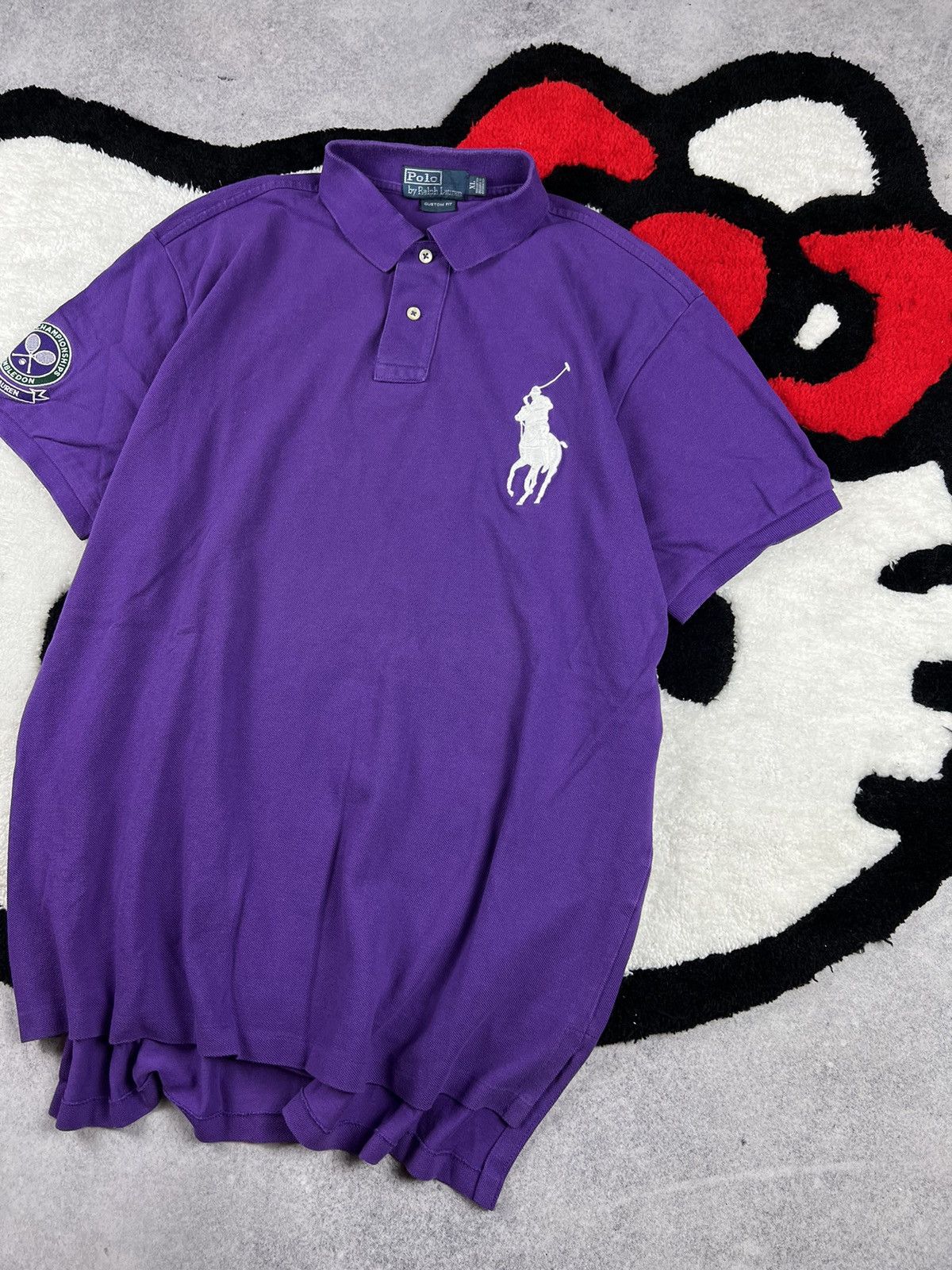 Ralph Lauren Vintage Polo Ralph Lauren Wimbledon Tennis Old Money Shirt Size US XL / EU 56 / 4 - 3 Thumbnail