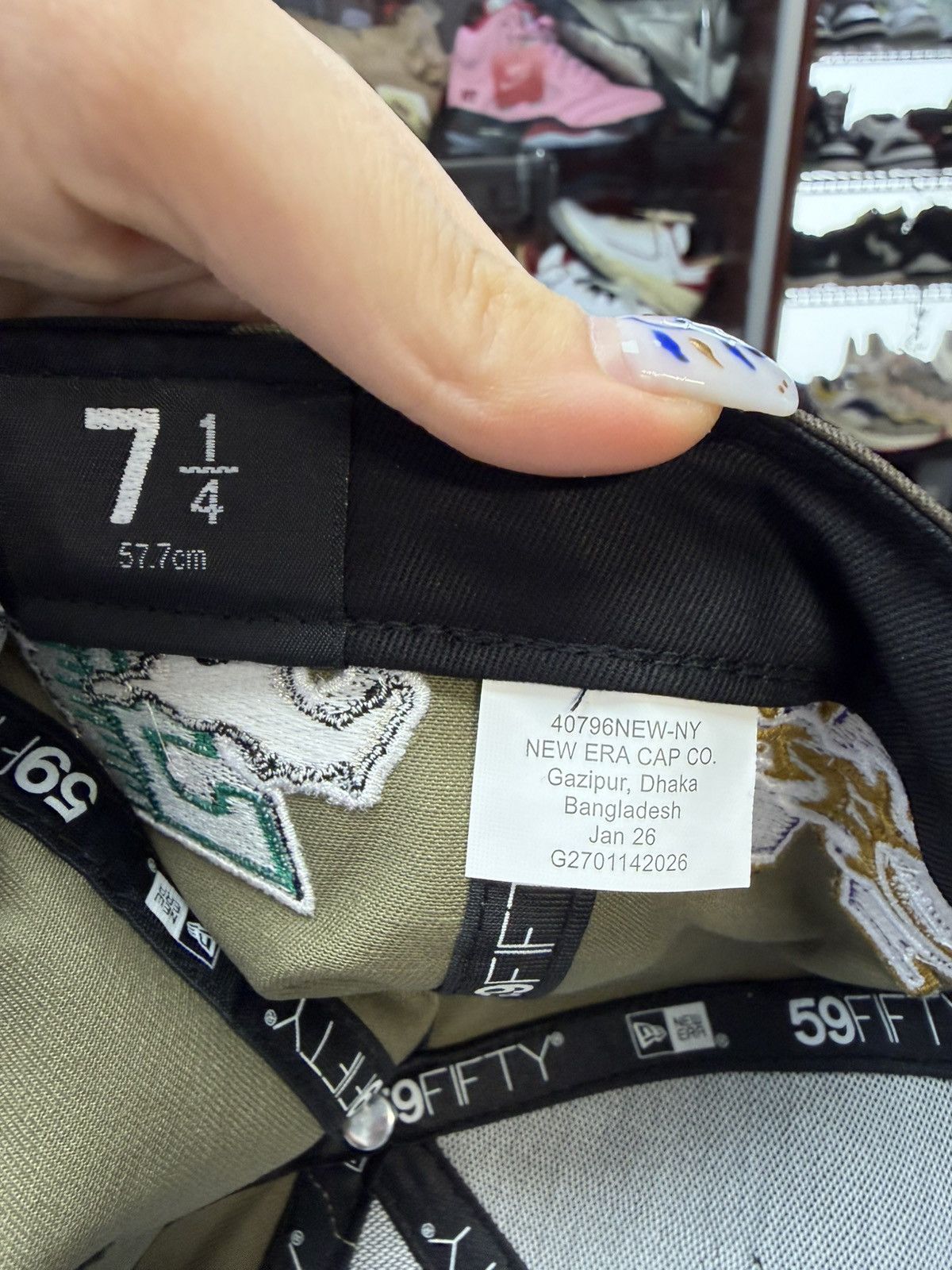 Supreme Supreme Camo Fitted Size 7 1/4 Size ONE SIZE - 7 Thumbnail