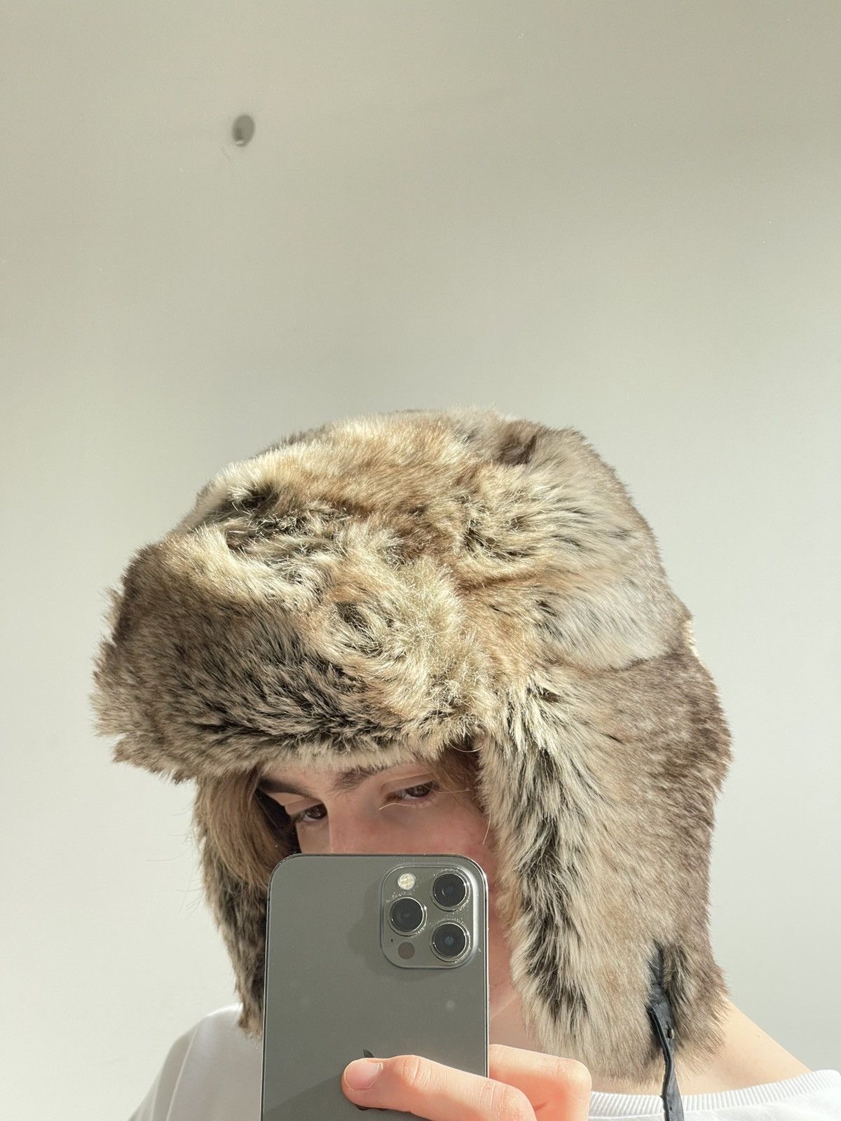 Japanese Brand Vintage fuzzy mohair japanese ushanka hat avant garde Size ONE SIZE - 7 Thumbnail