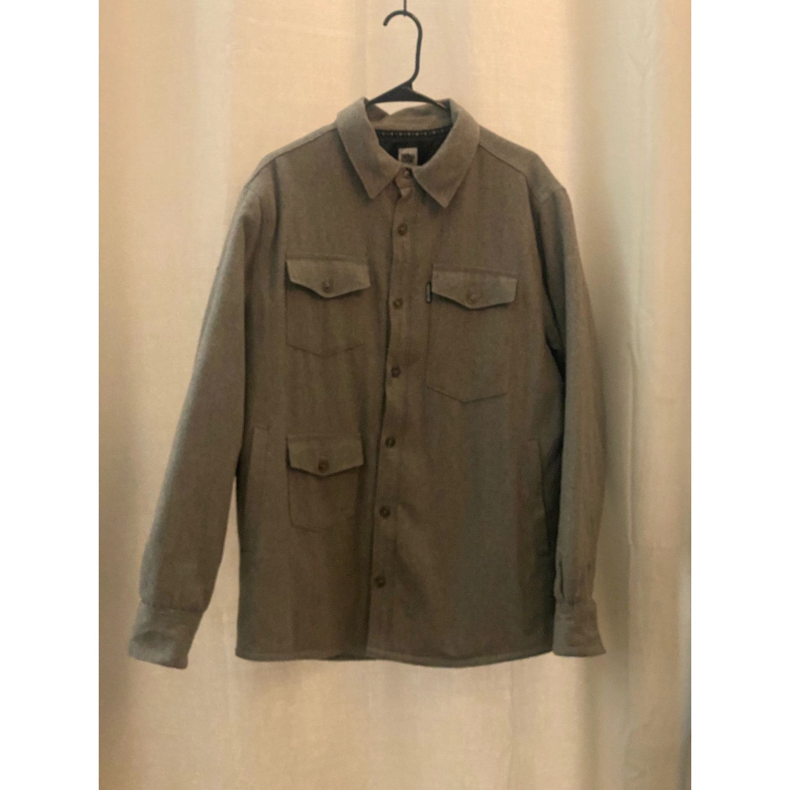 IN4MATION vtg IN4MATION Wool Shirt Jacket m large Size US L / EU 52-54 / 3 - 1 Thumbnail