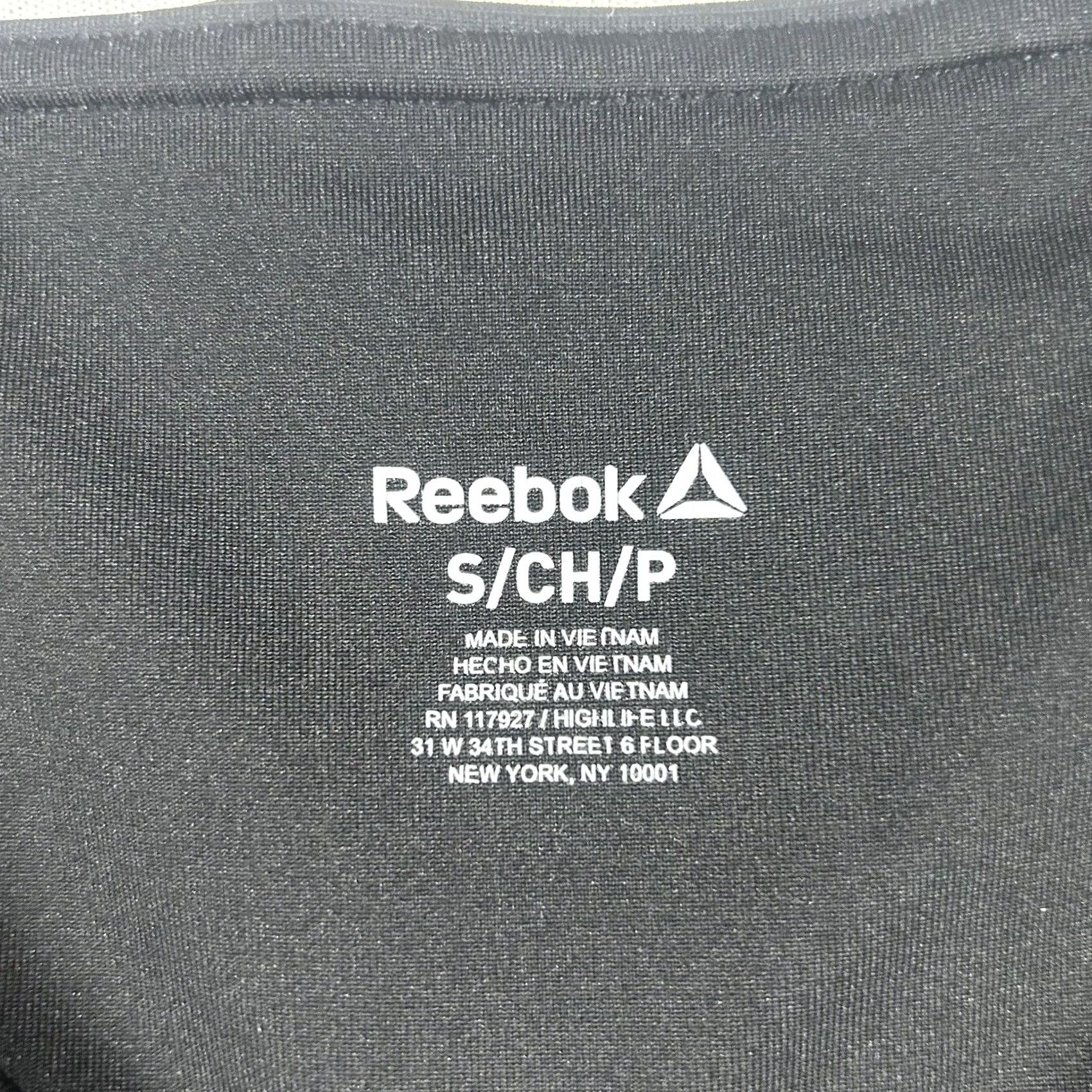 Reebok Reebok Cropped Leggings Women’s S Black Logo Gym Athletic Size 28" / US 6 / IT 42 - 3 Thumbnail