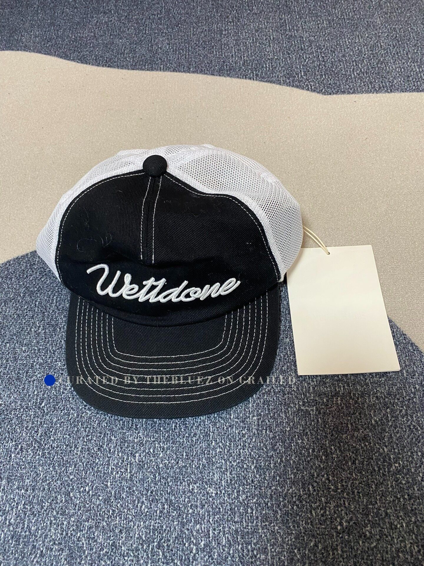 WE11DONE we11done Logo Cap Size ONE SIZE - 1 Thumbnail