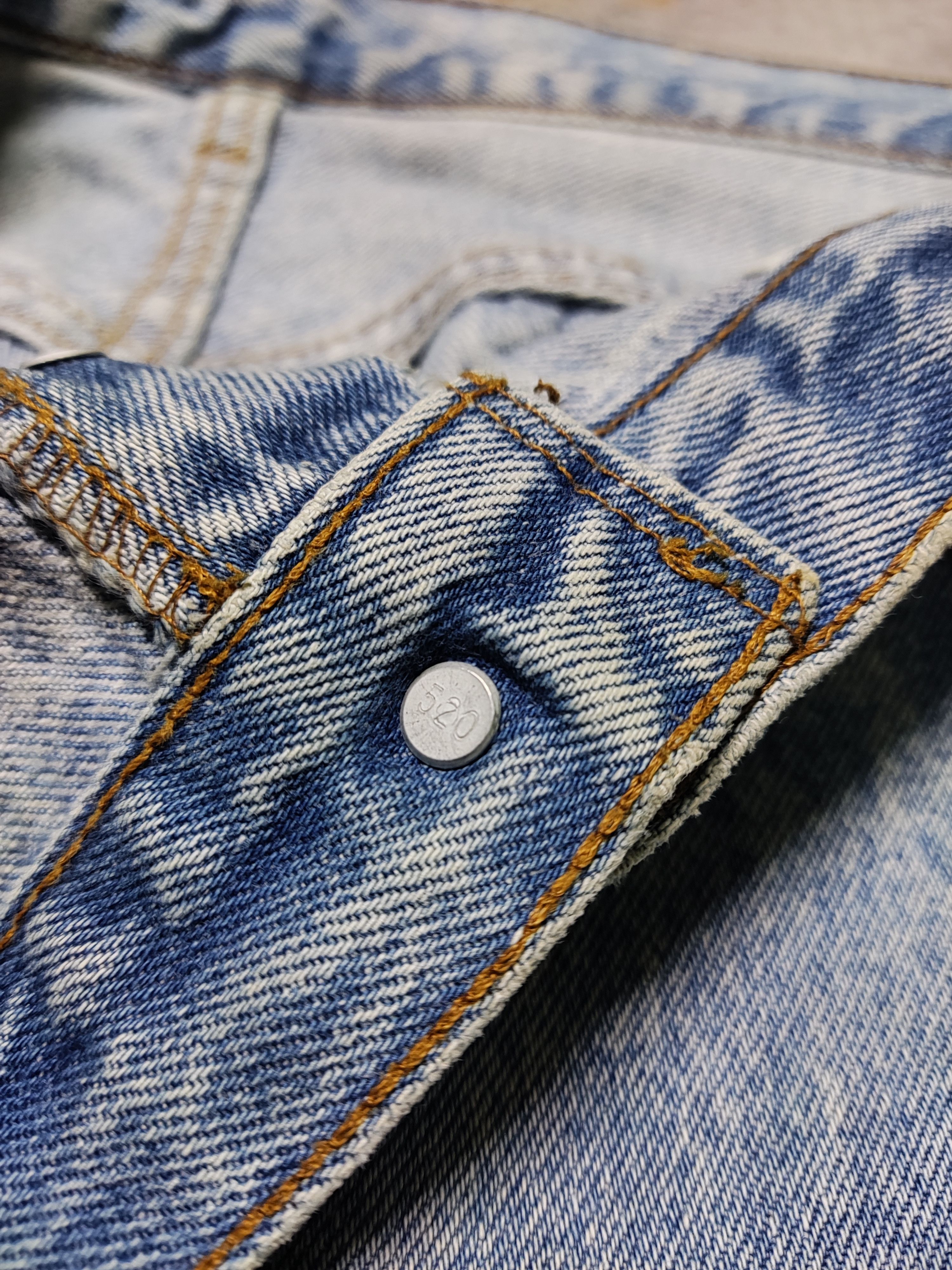 Levi's Vintage Levis 501 80s Acid Wash Size US 36 / EU 52 - 11 Thumbnail