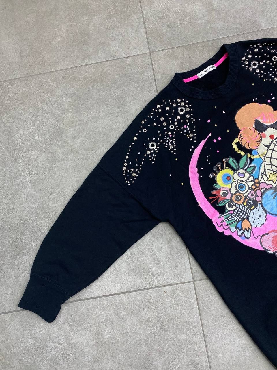 Tsumori Chisato Tsumori Chisato Anime Printing Moon Long Sweatshirt Size M / US 6-8 / IT 42-44 - 8 Thumbnail
